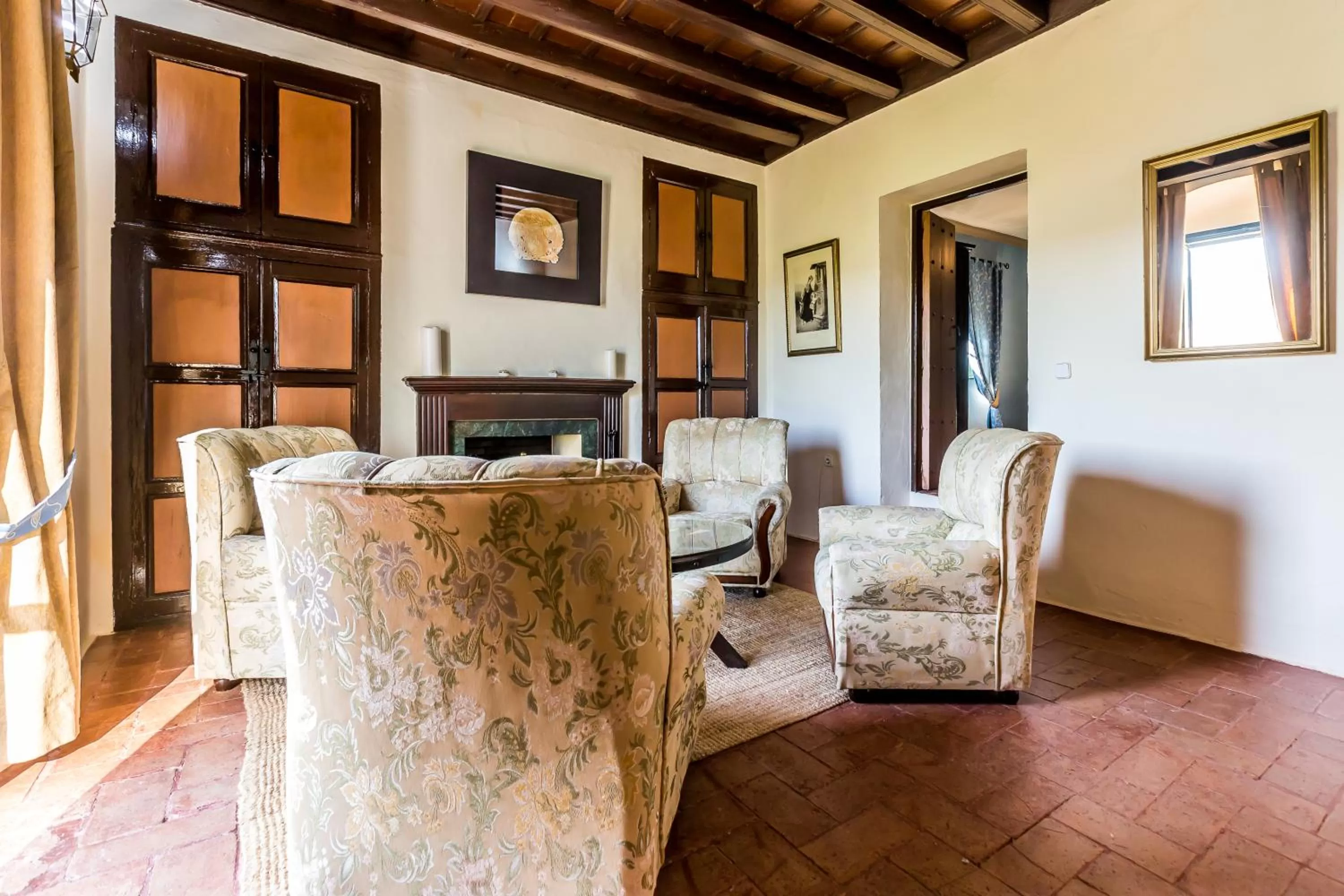 Living room in Hacienda El Santiscal
