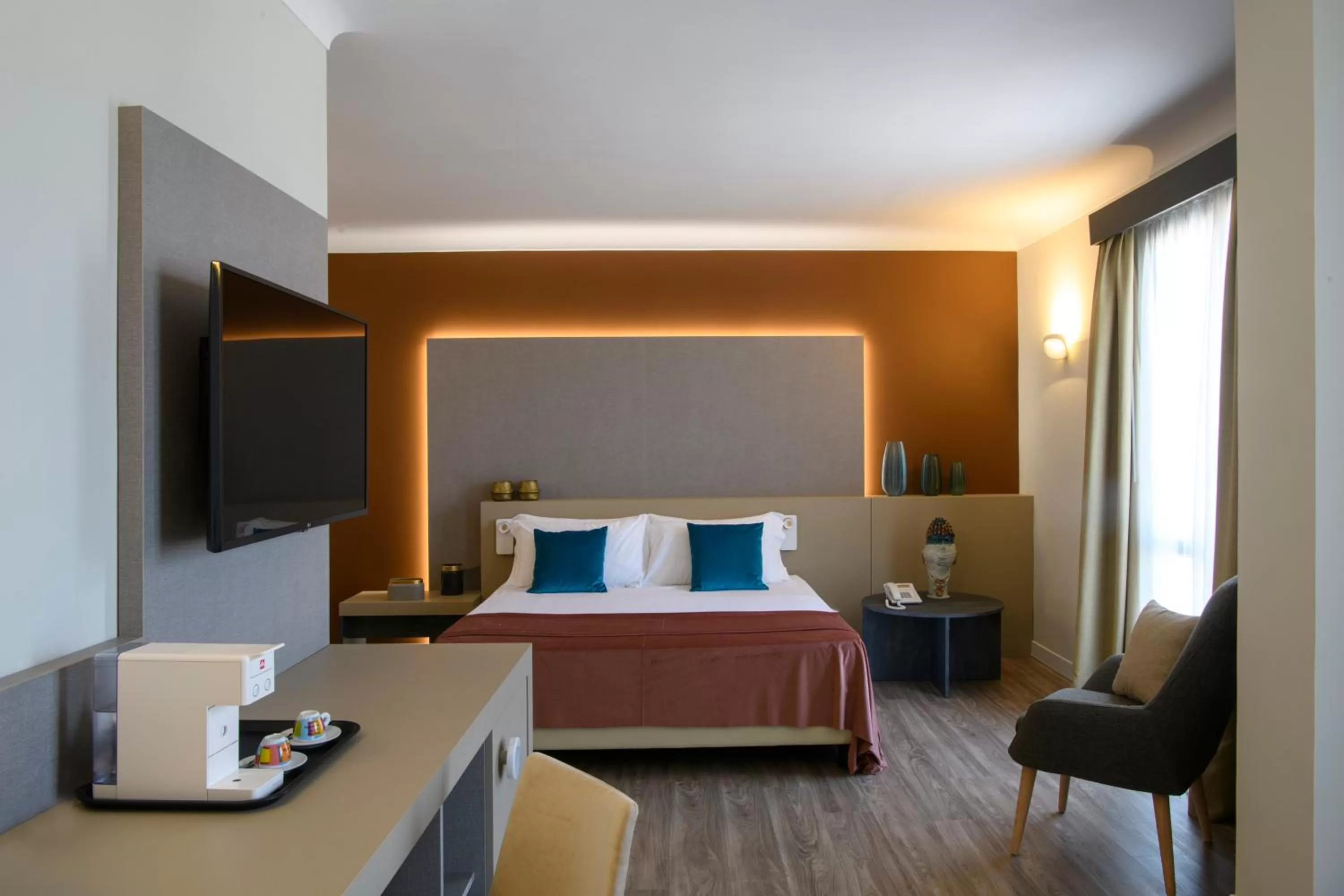 Bedroom, Bed in Seawater Hotel Bio & Beauty Spa