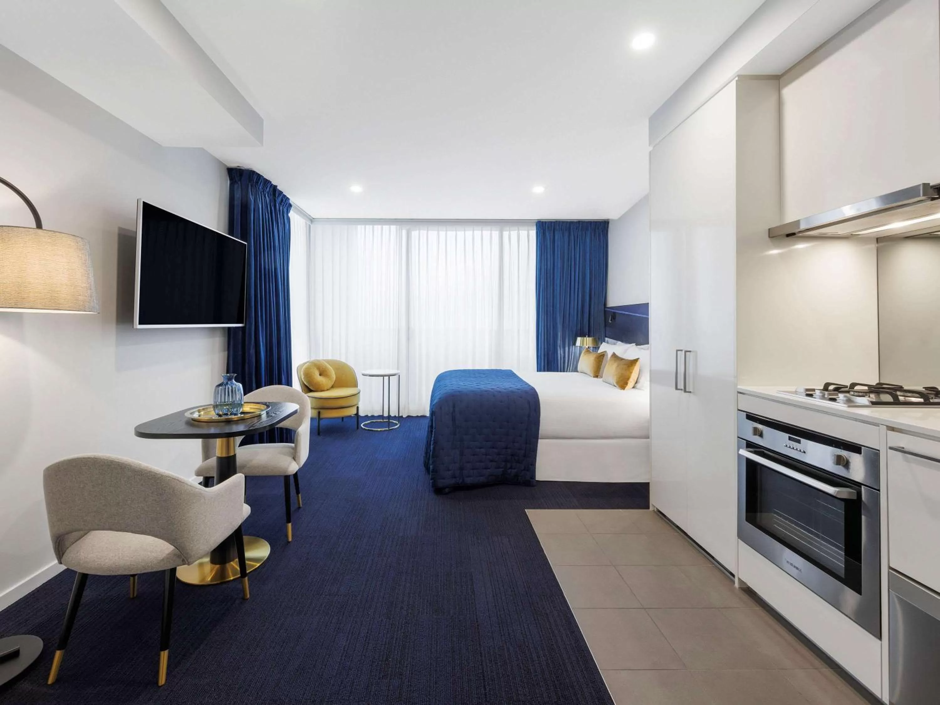 Bedroom in Avani Melbourne Jazz Corner Residences