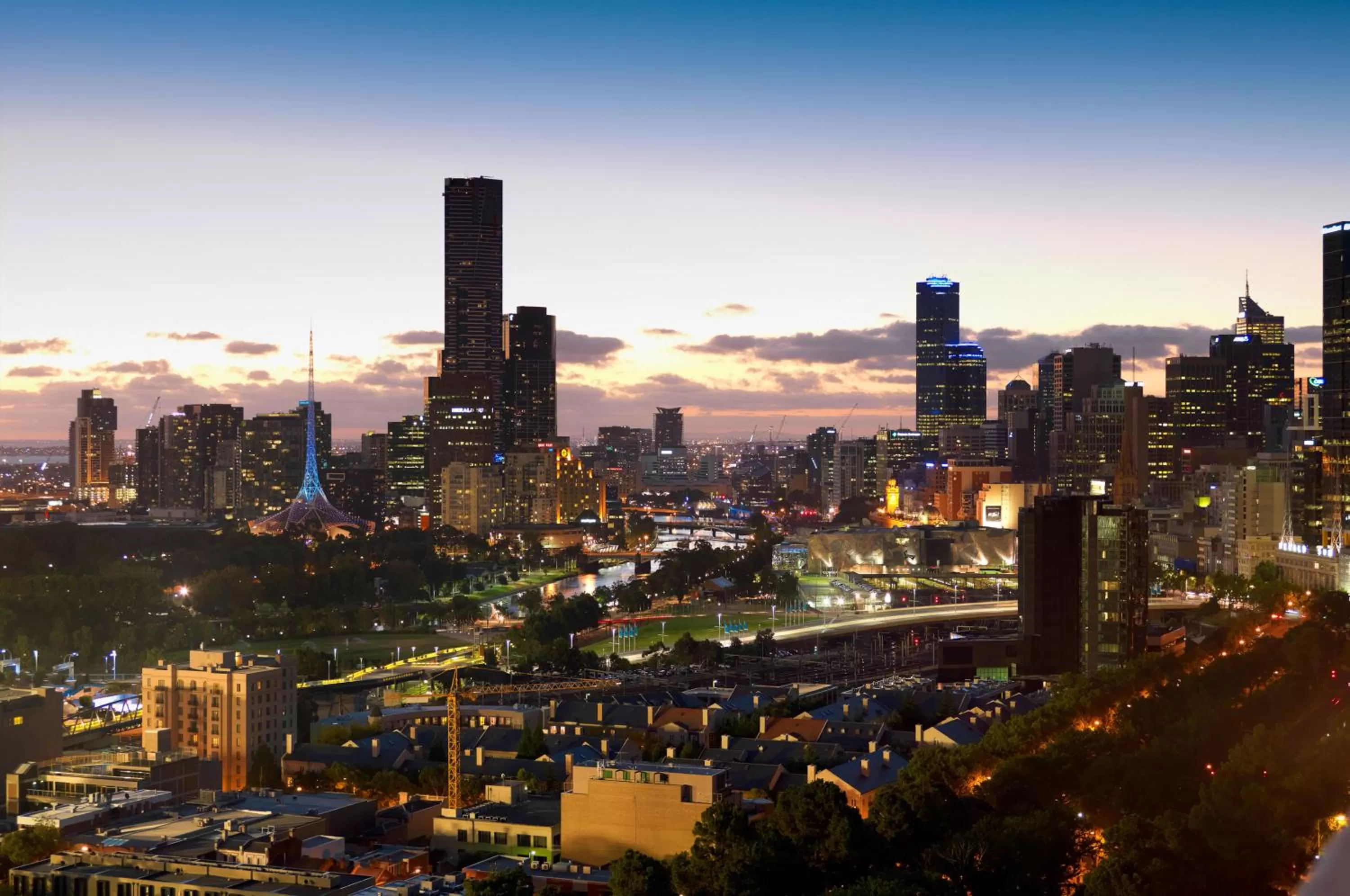 Bird's eye view in Pullman Melbourne On the Park
