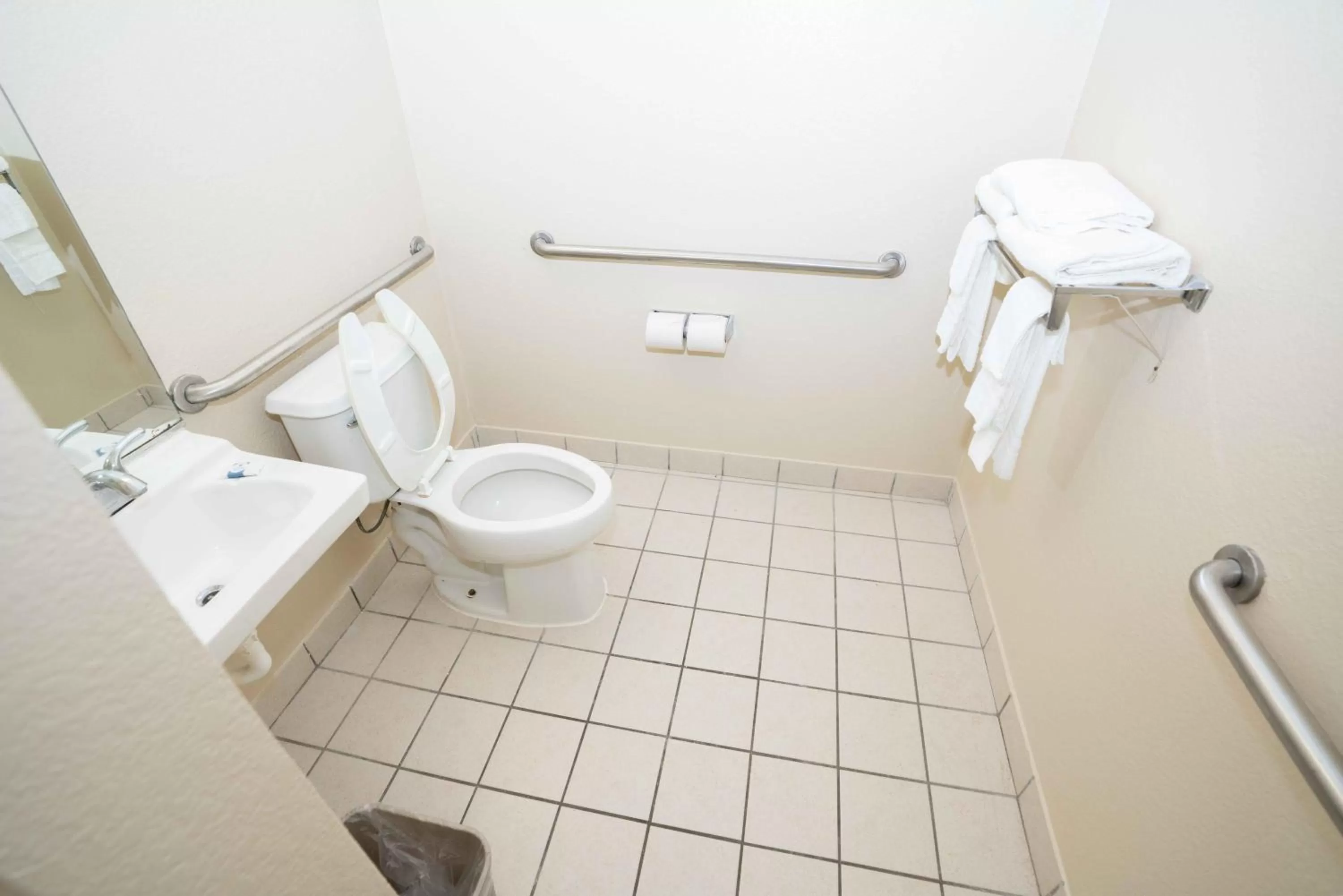 Toilet in Regency Inn & Suites DFW