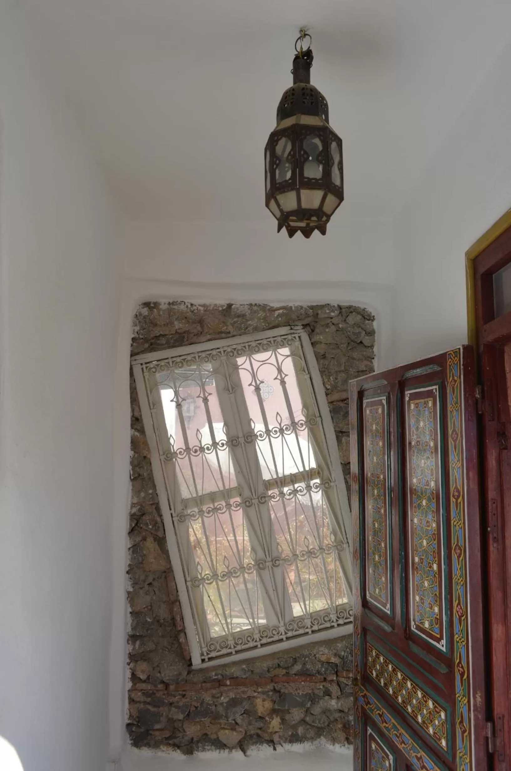 Decorative detail in Dar Meziana