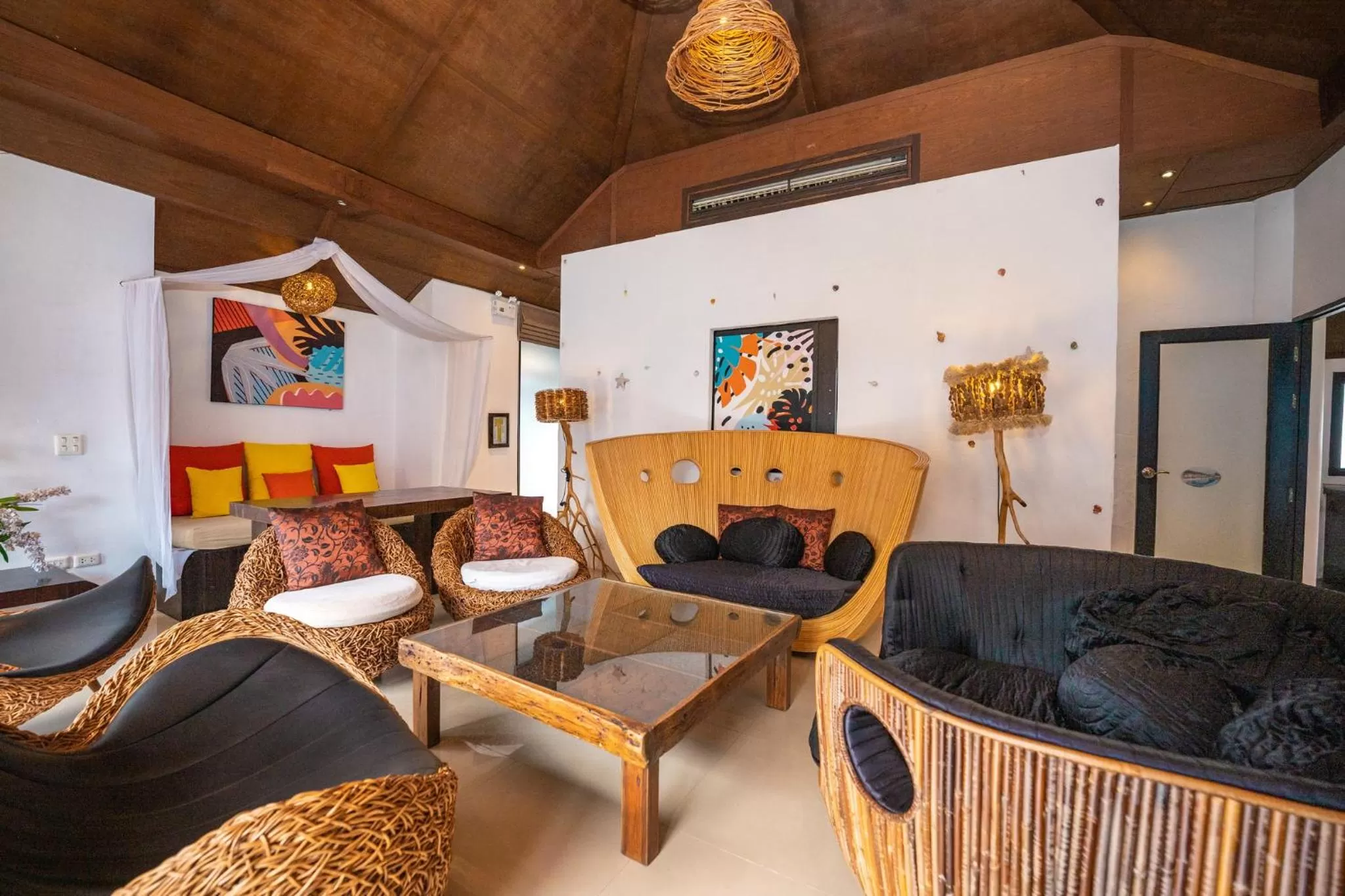 Living room in Dhevan Dara Resort & Spa Hua Hin - Pool Villa