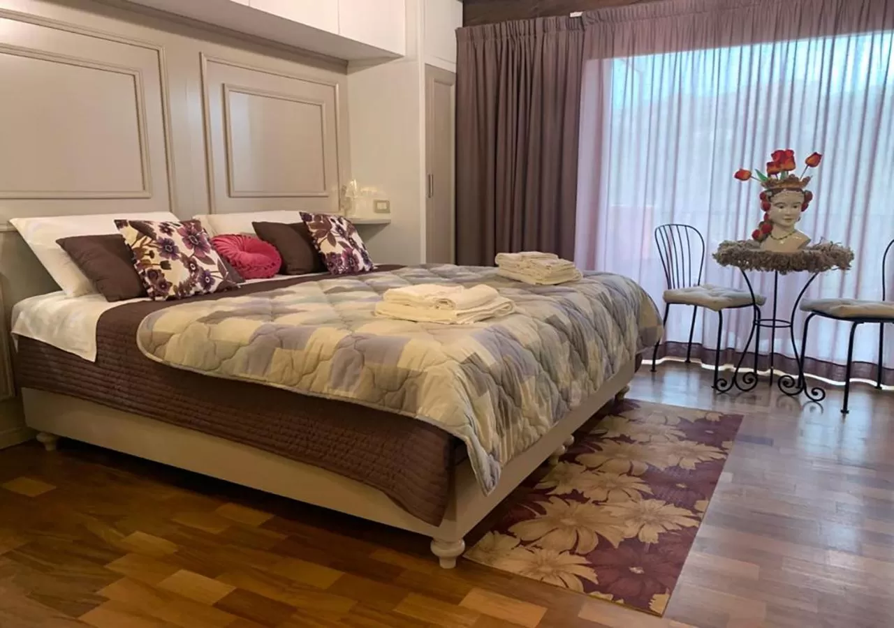 Photo of the whole room, Bed in B&B Villa del Sole Relais