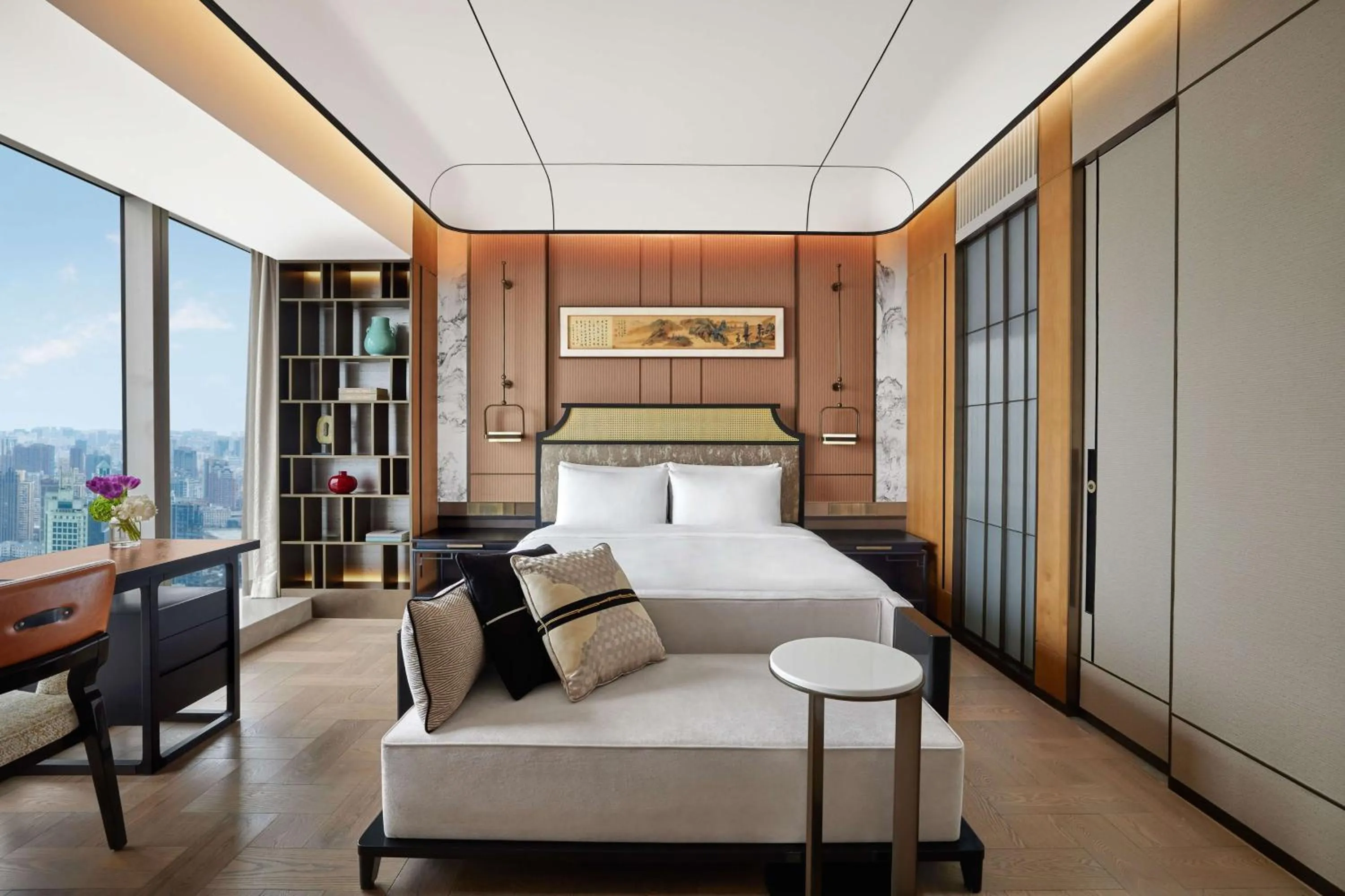 Living room in Conrad Shanghai