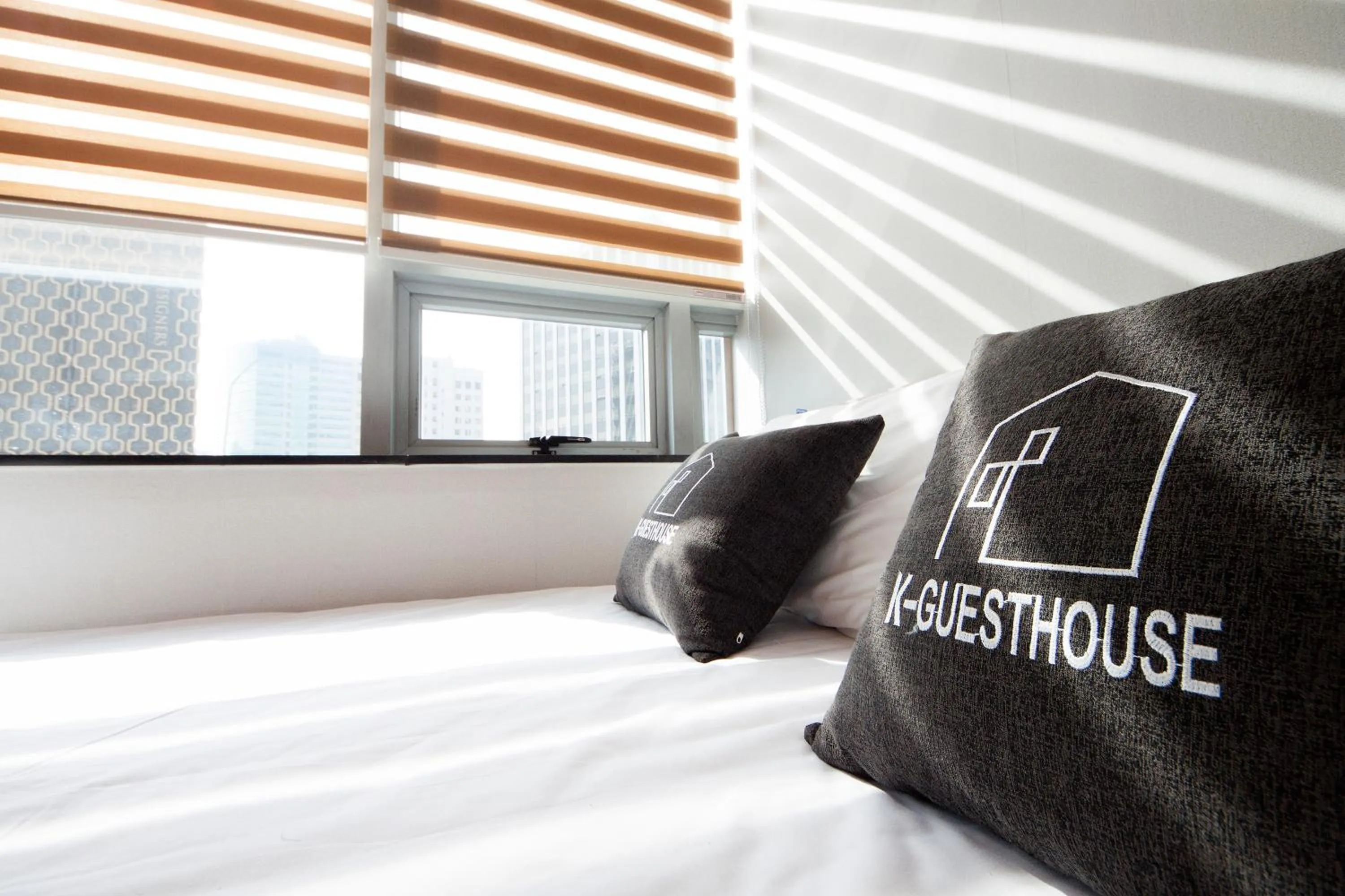 Bedroom, Bed in K-Guesthouse Dongdaemun Premium