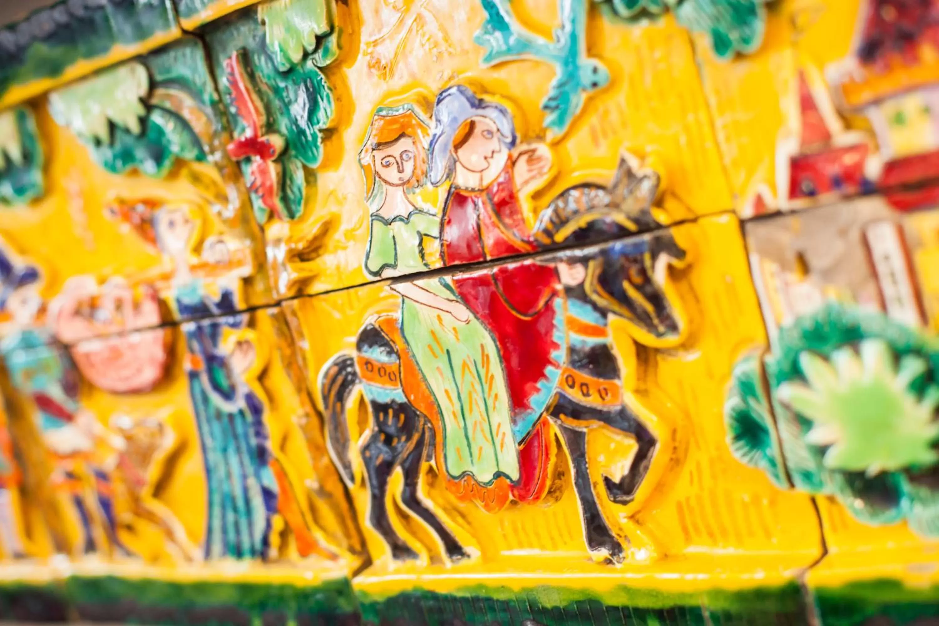 Decorative detail in Best Western Hôtel de France