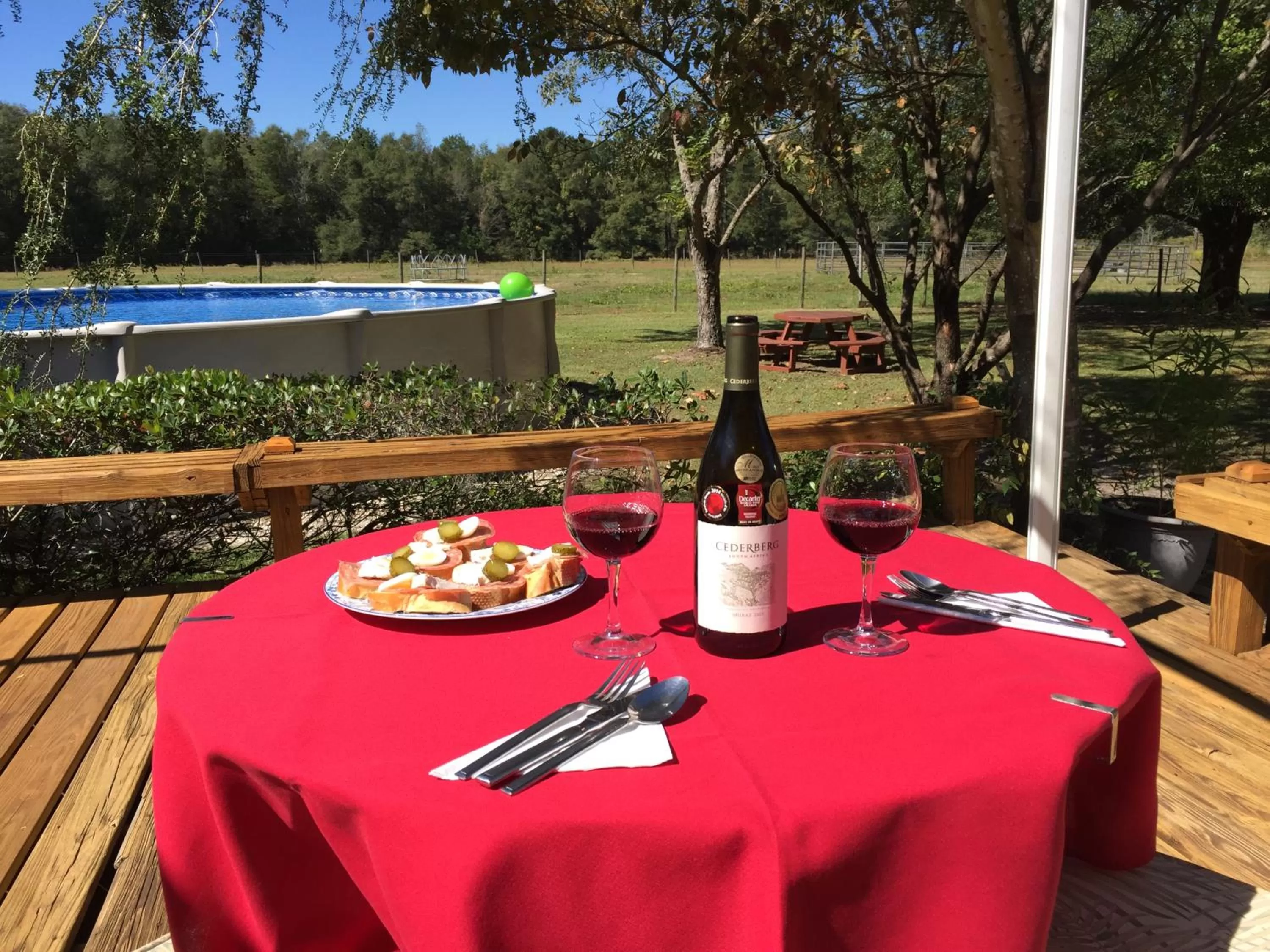 Natural landscape in Dublin Farm