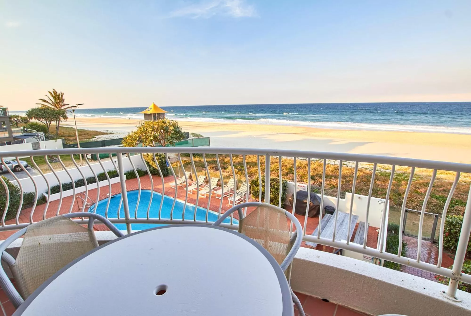Patio in Albatross North Apartments