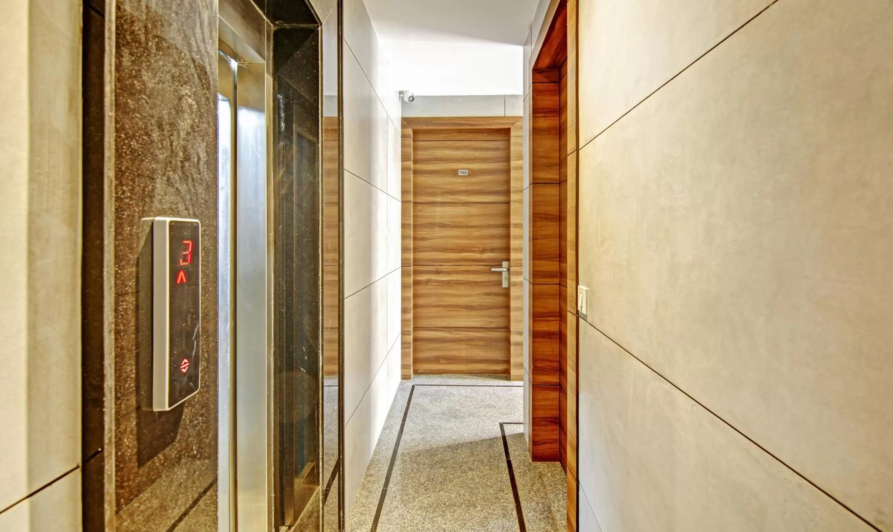 elevator in Treebo Stellar Inn