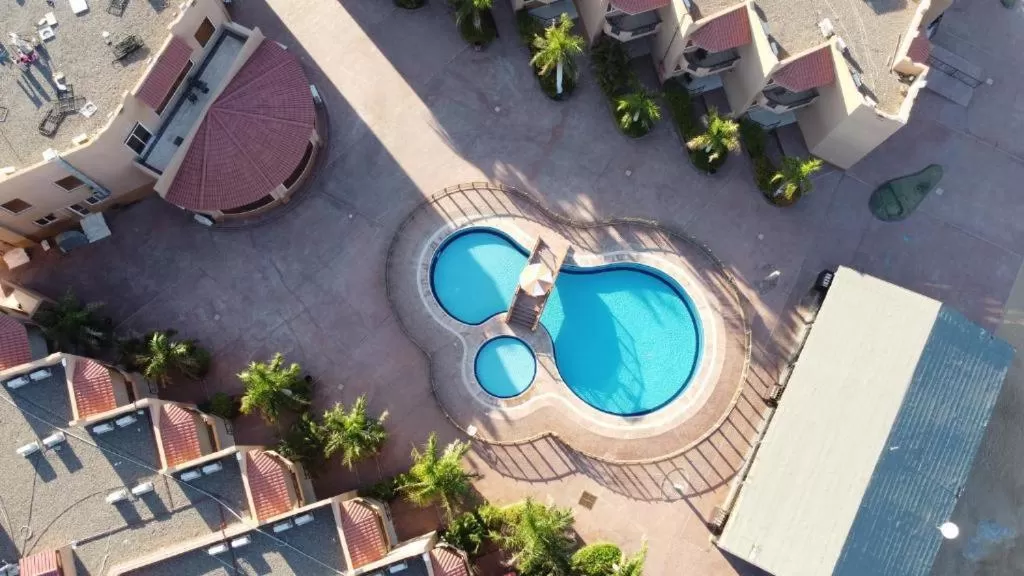 Swimming pool, Pool View in منتجع الاحلام ينبع & Alahlam Resort Yanbu