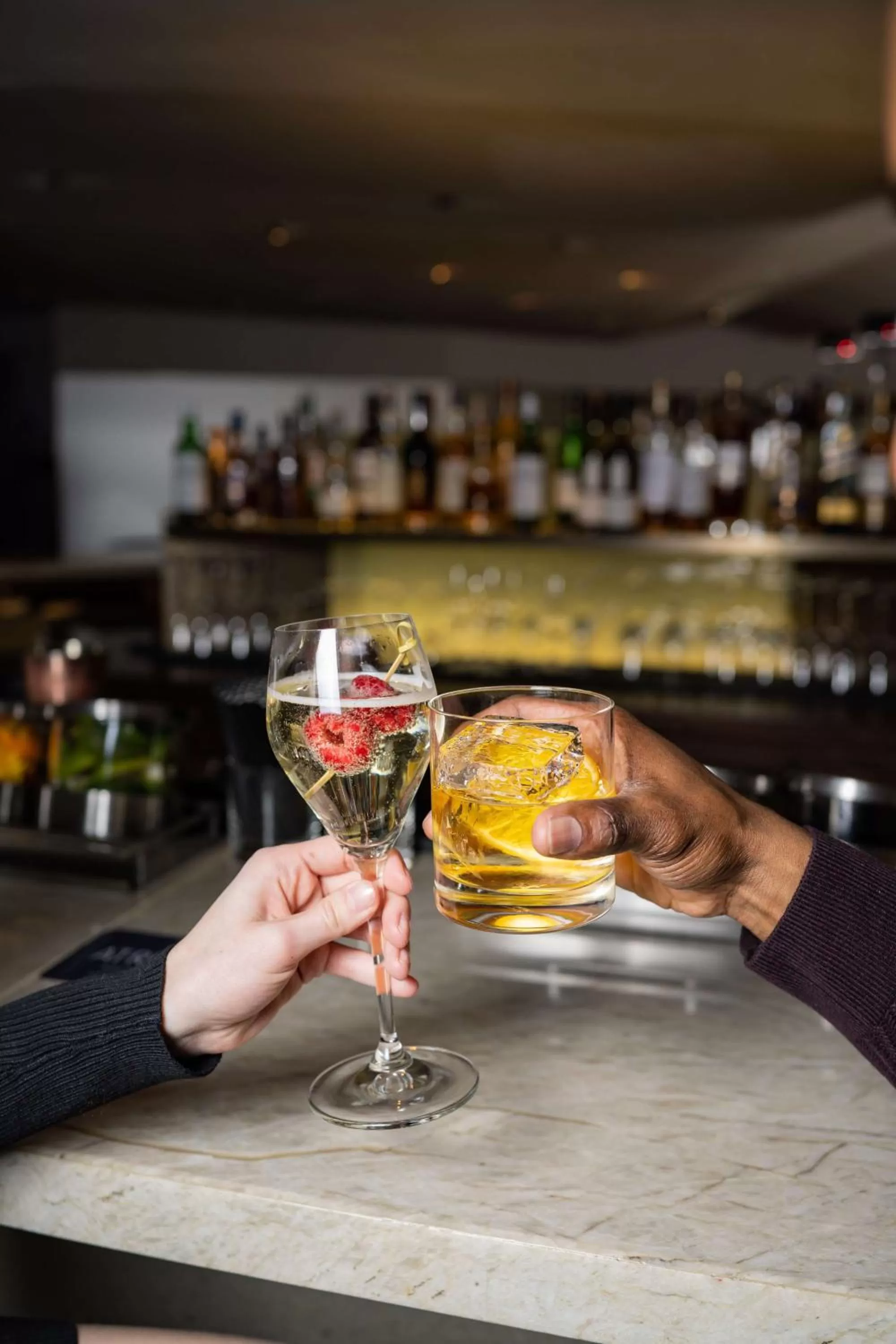 Lounge or bar in Conrad New York Downtown