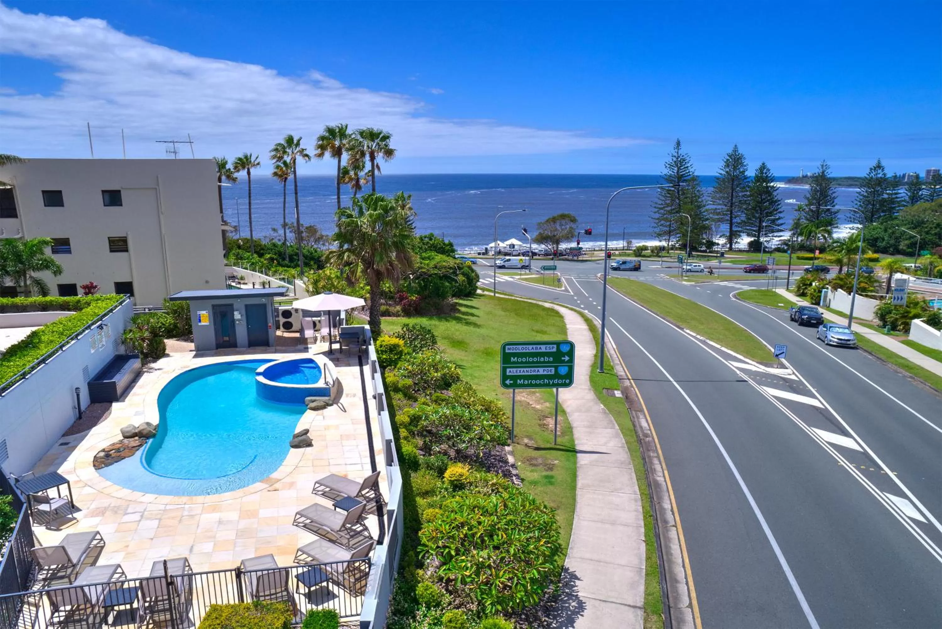 View (from property/room) in Alexandra on the Pacific