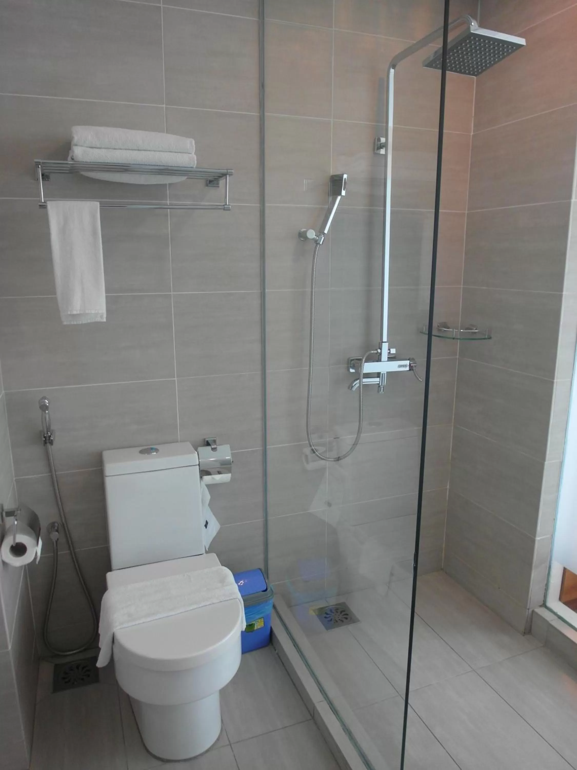 Bathroom in French Hotel