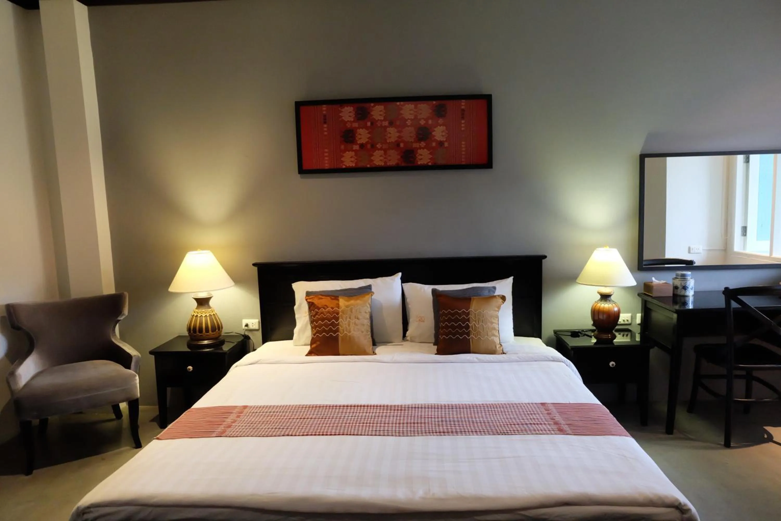 Bed in The Twenty Lodge