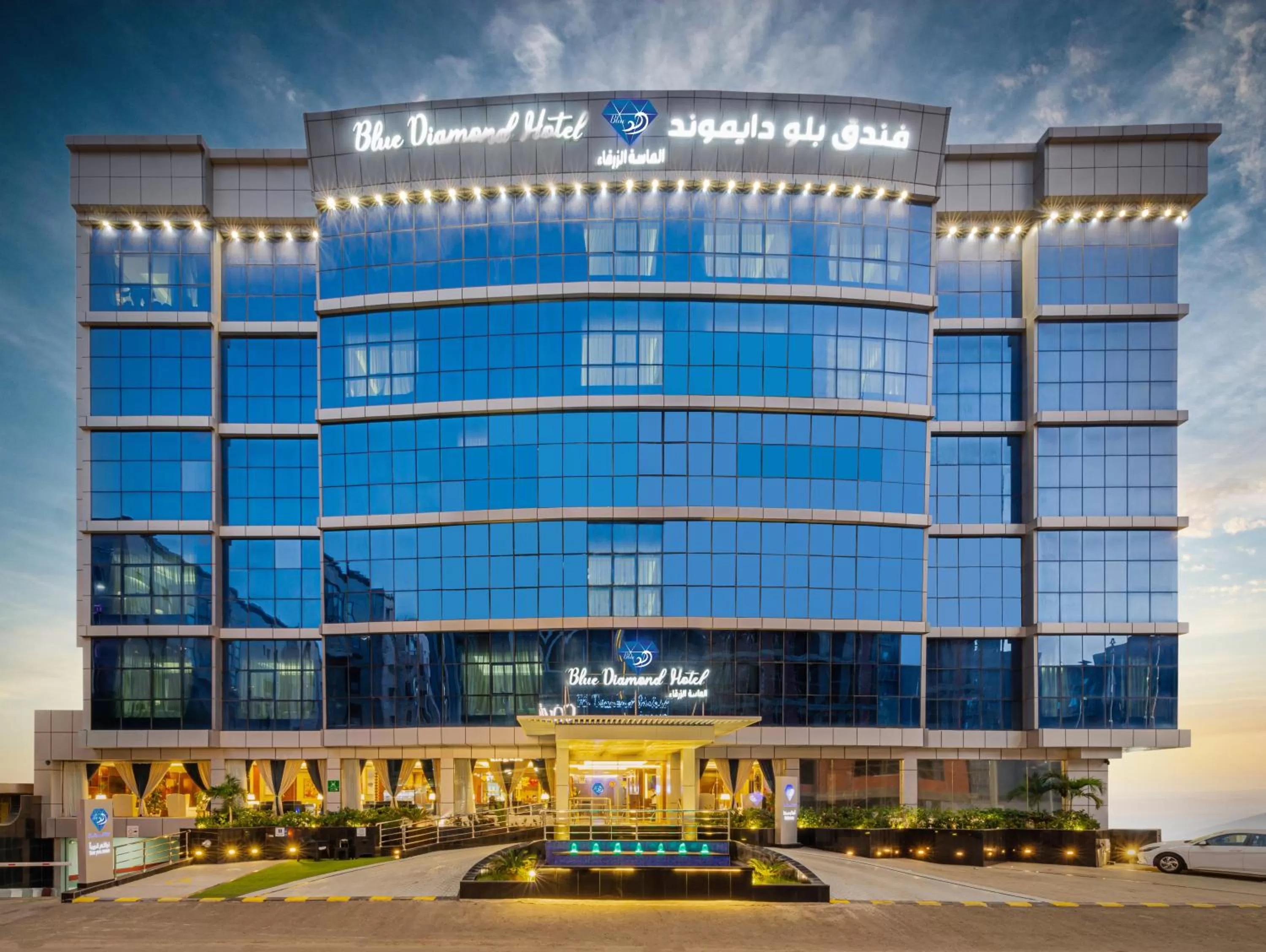 Property building in Blue Diamond Hotel Jeddah