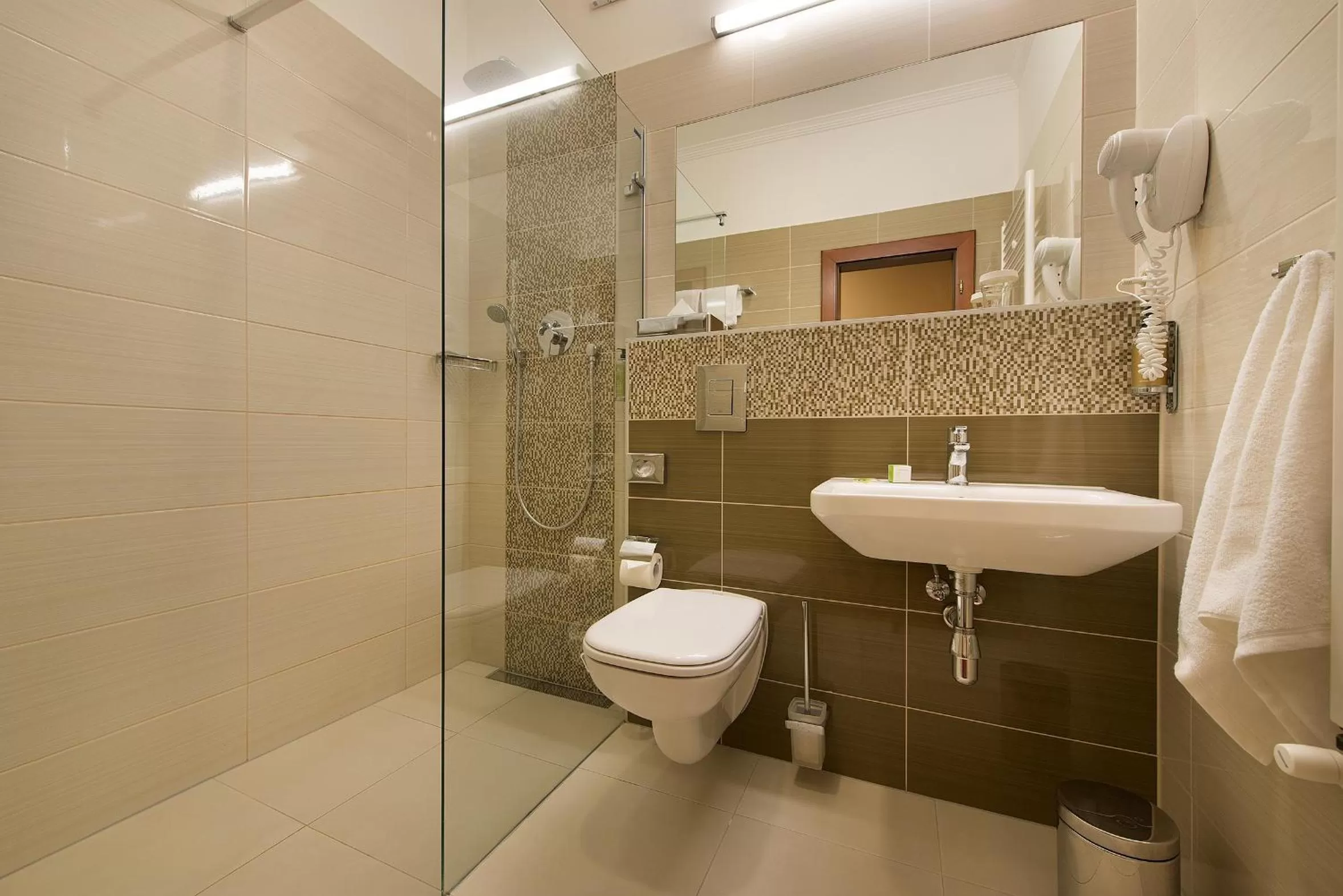 Shower in Apollo Hotel Bratislava