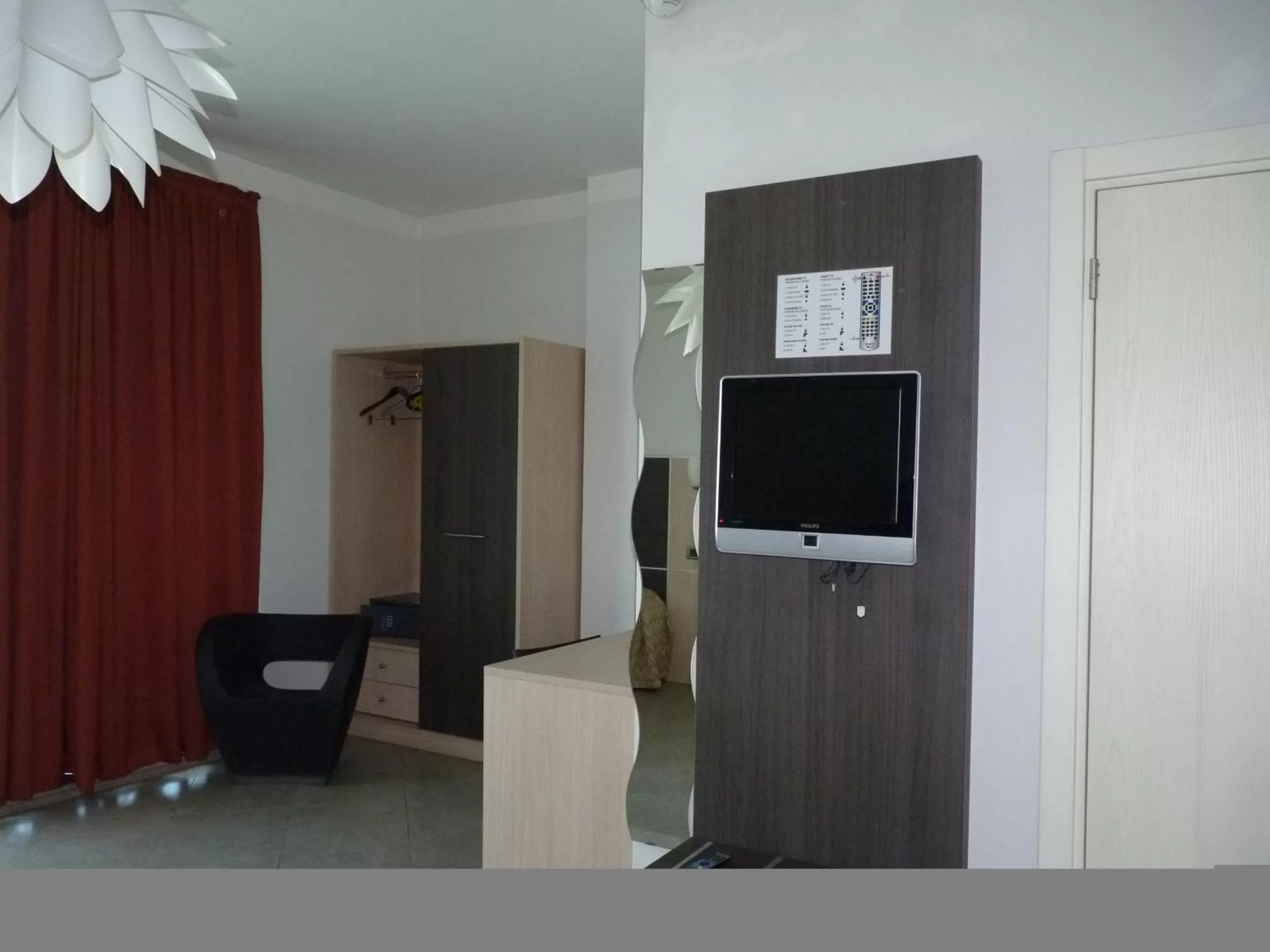 Seating area in Hotel Lux