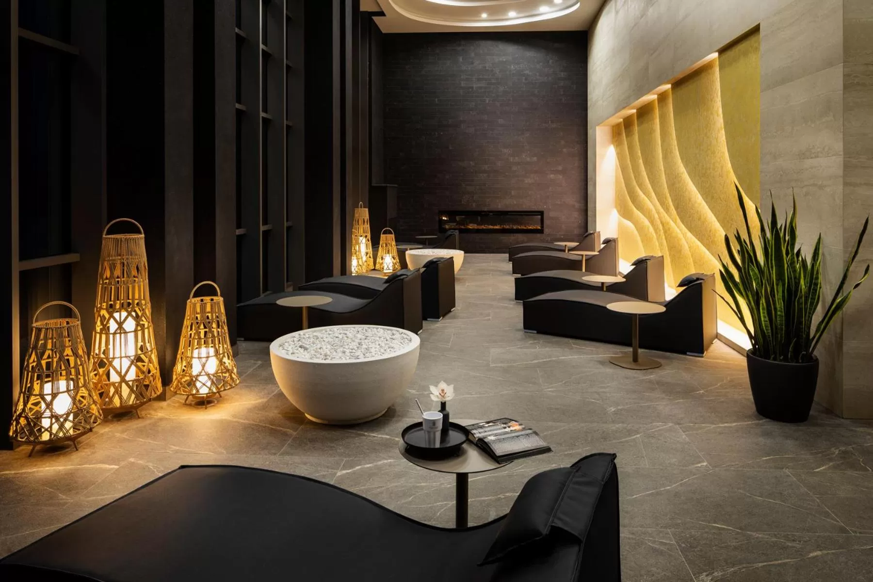 Seating area in Kings' Valley Medical & Spa Hotel