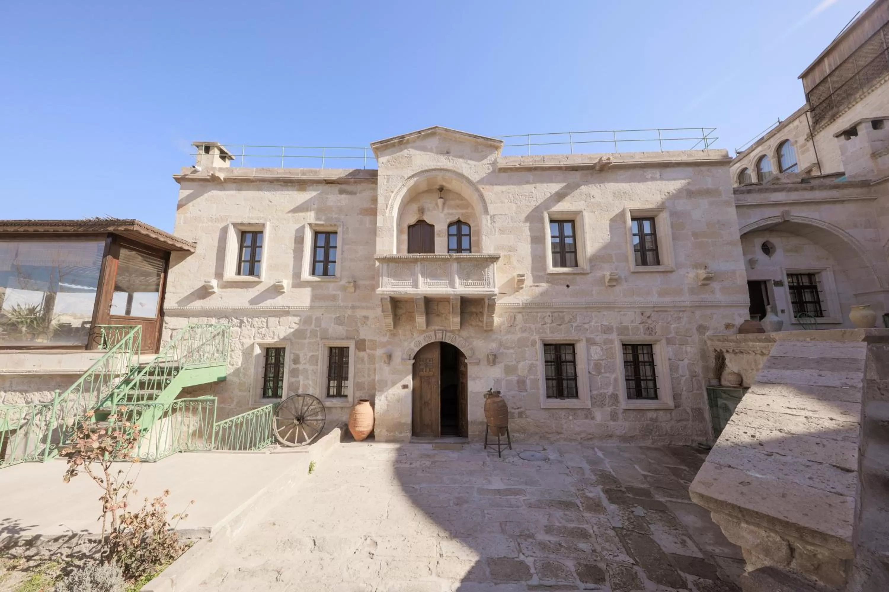 Facade/entrance in Kelebek Cave Hotel
