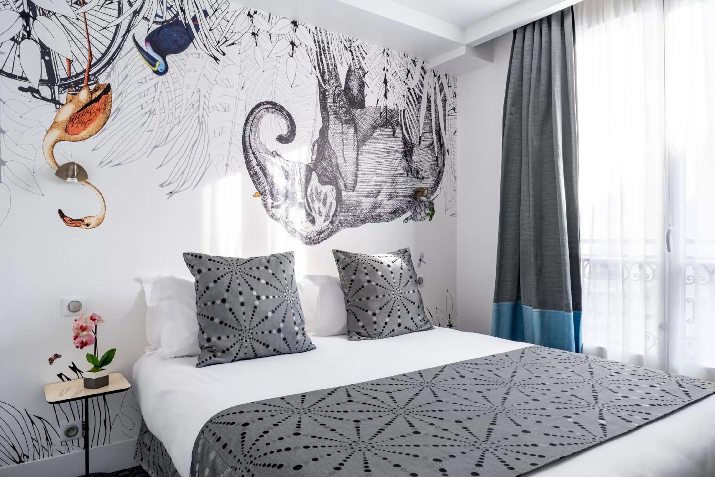 Bedroom, Bed in Hotel Astoria - Astotel