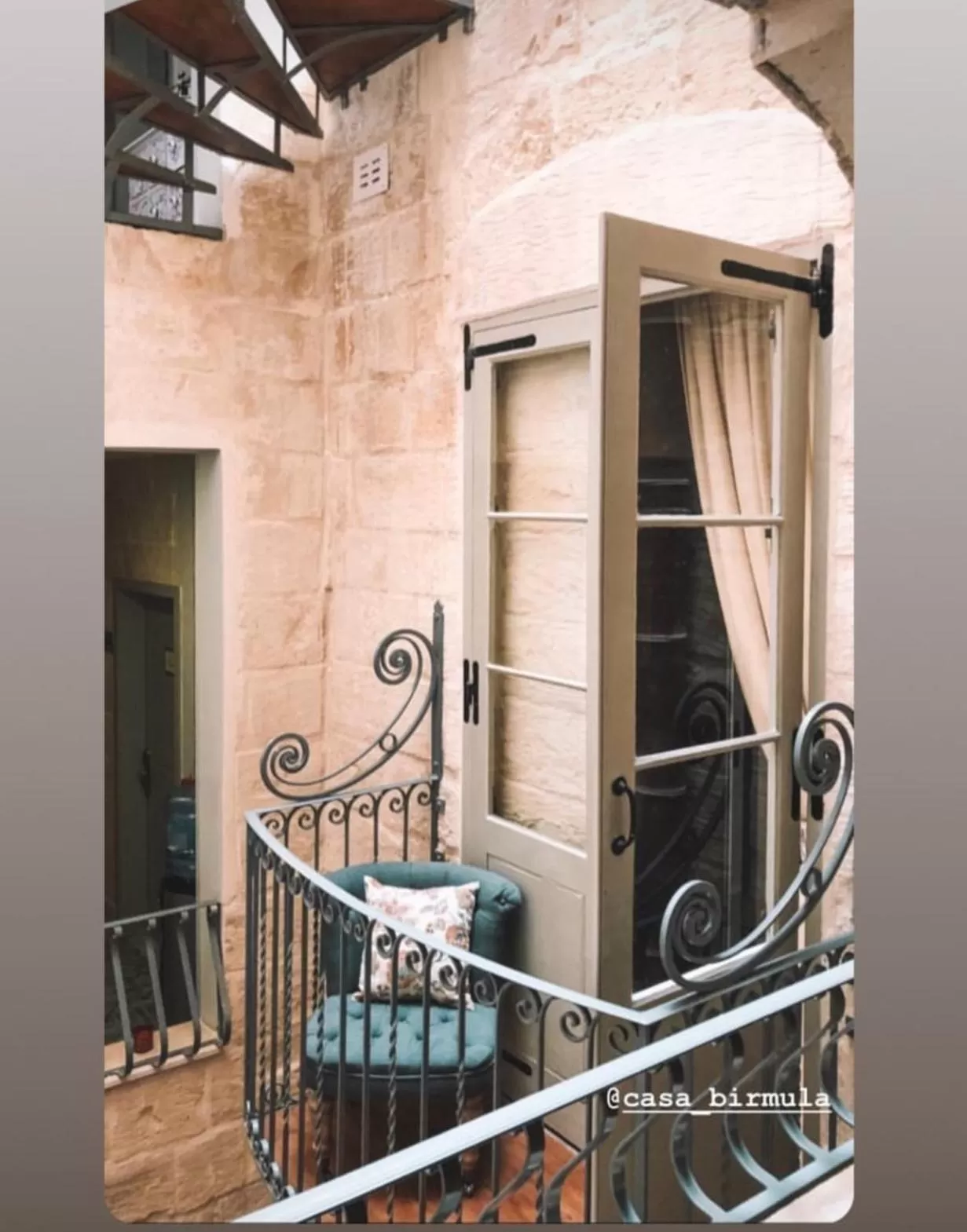 Balcony/Terrace in Casa Birmula Boutique Hotel