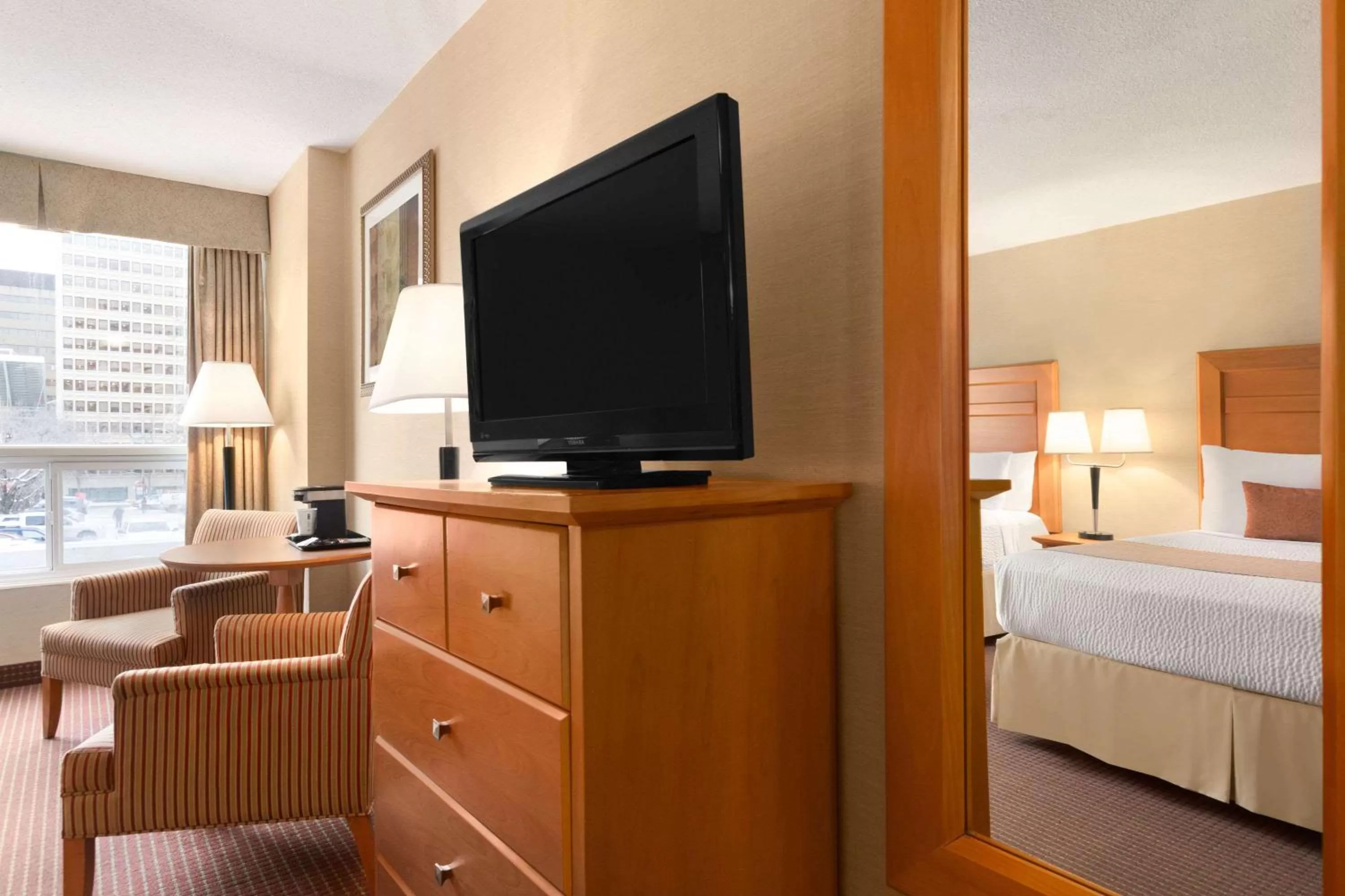 Photo of the whole room, Bed in Days Inn by Wyndham Edmonton Downtown
