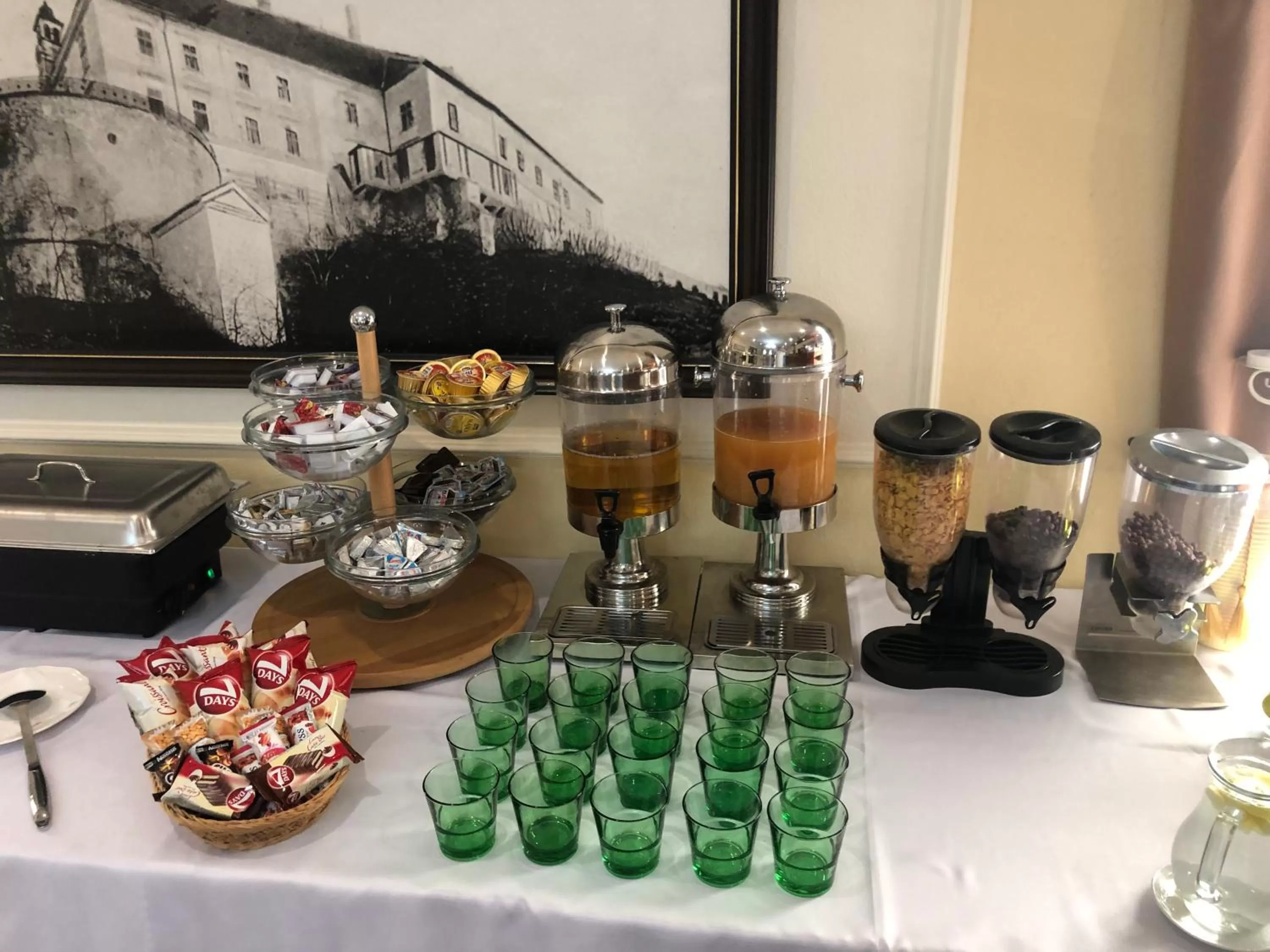 Breakfast in Hotel Jelen