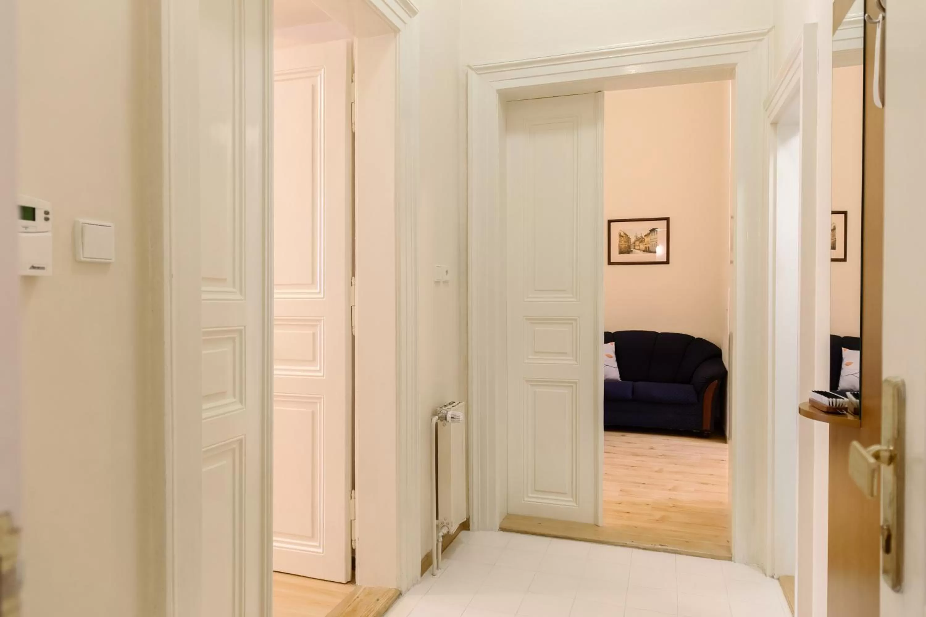 kitchen, Bed in Hotel Orion