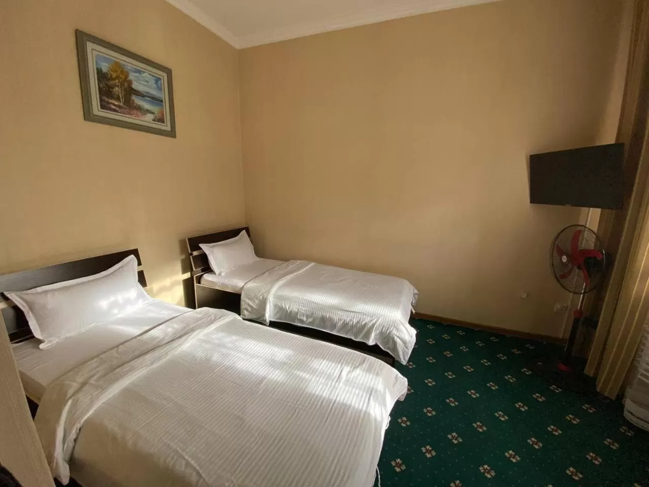 Bed in Deluxe SPA-Hotel