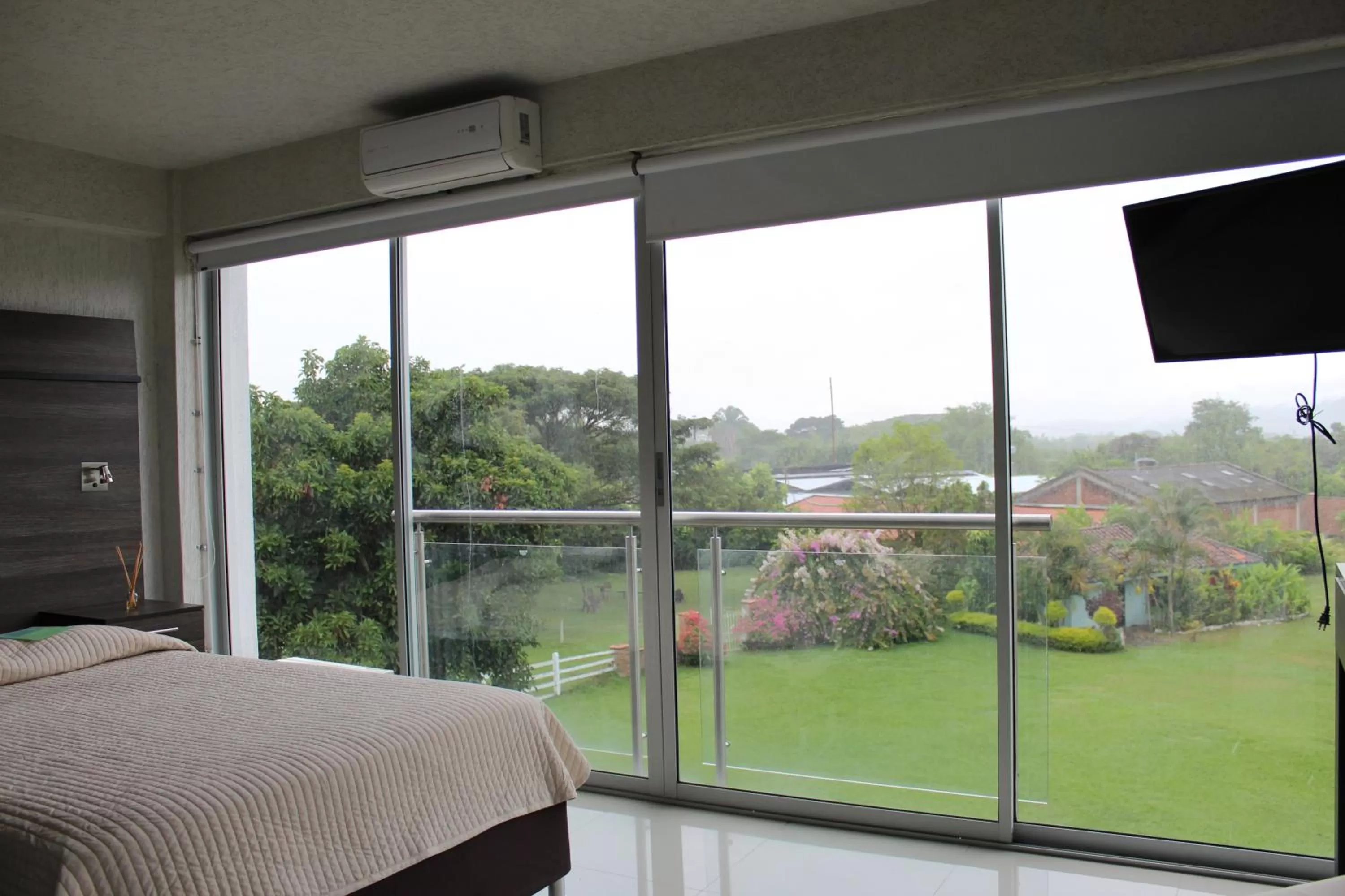 Garden view in Hotel Herrera Polo