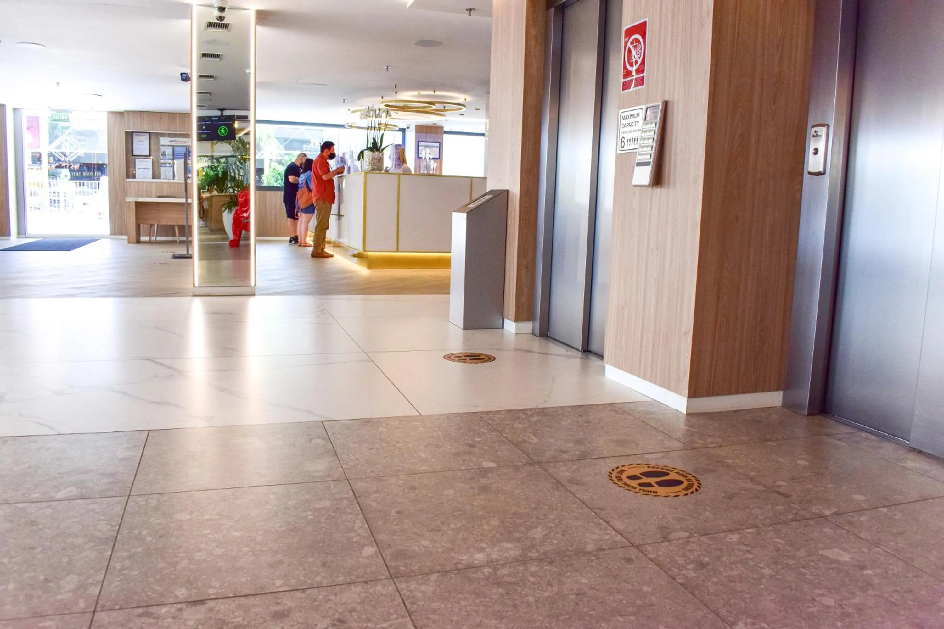 Lobby or reception in Hotel Presidente 4 sup