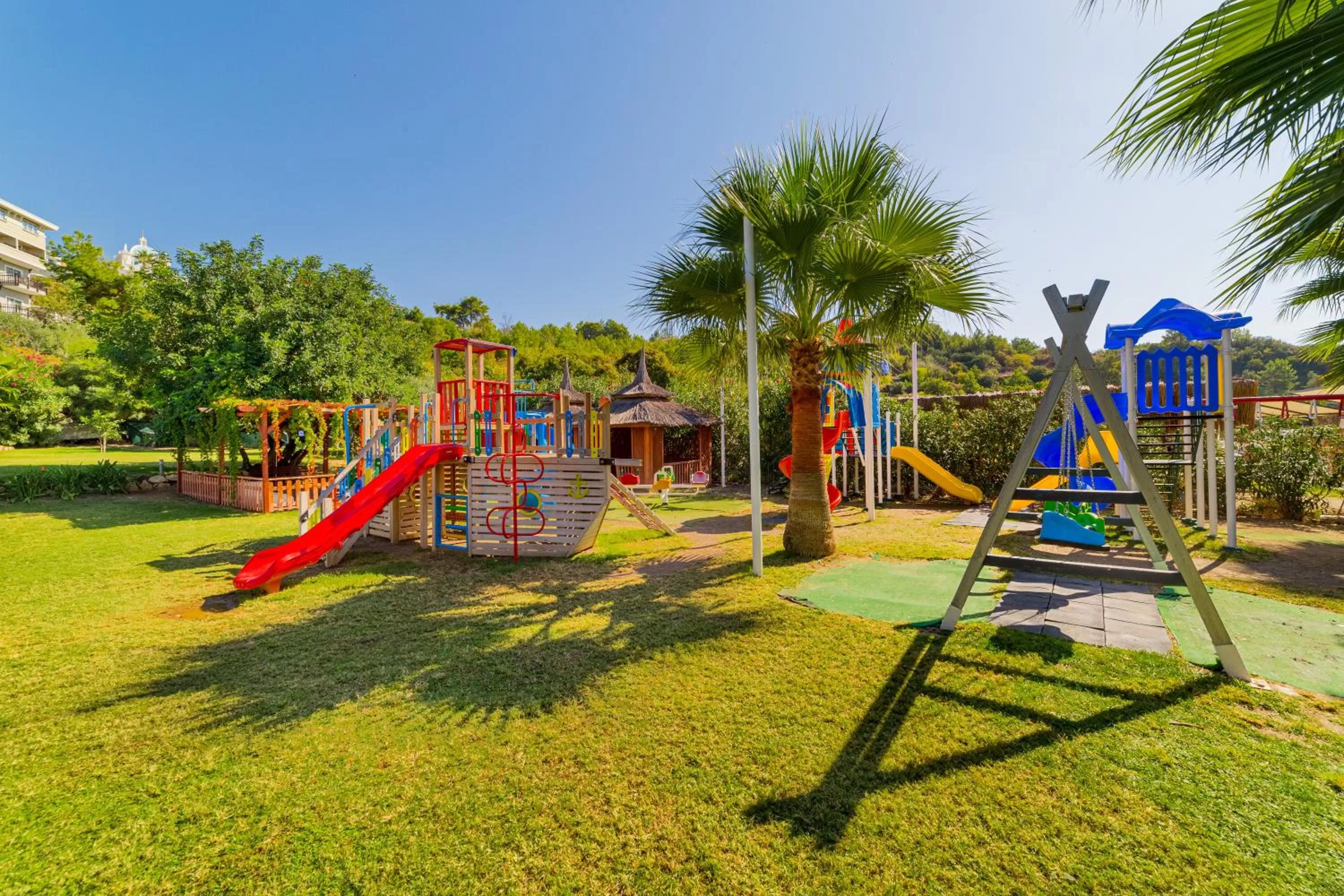 Children play ground in Justiniano Deluxe Resort