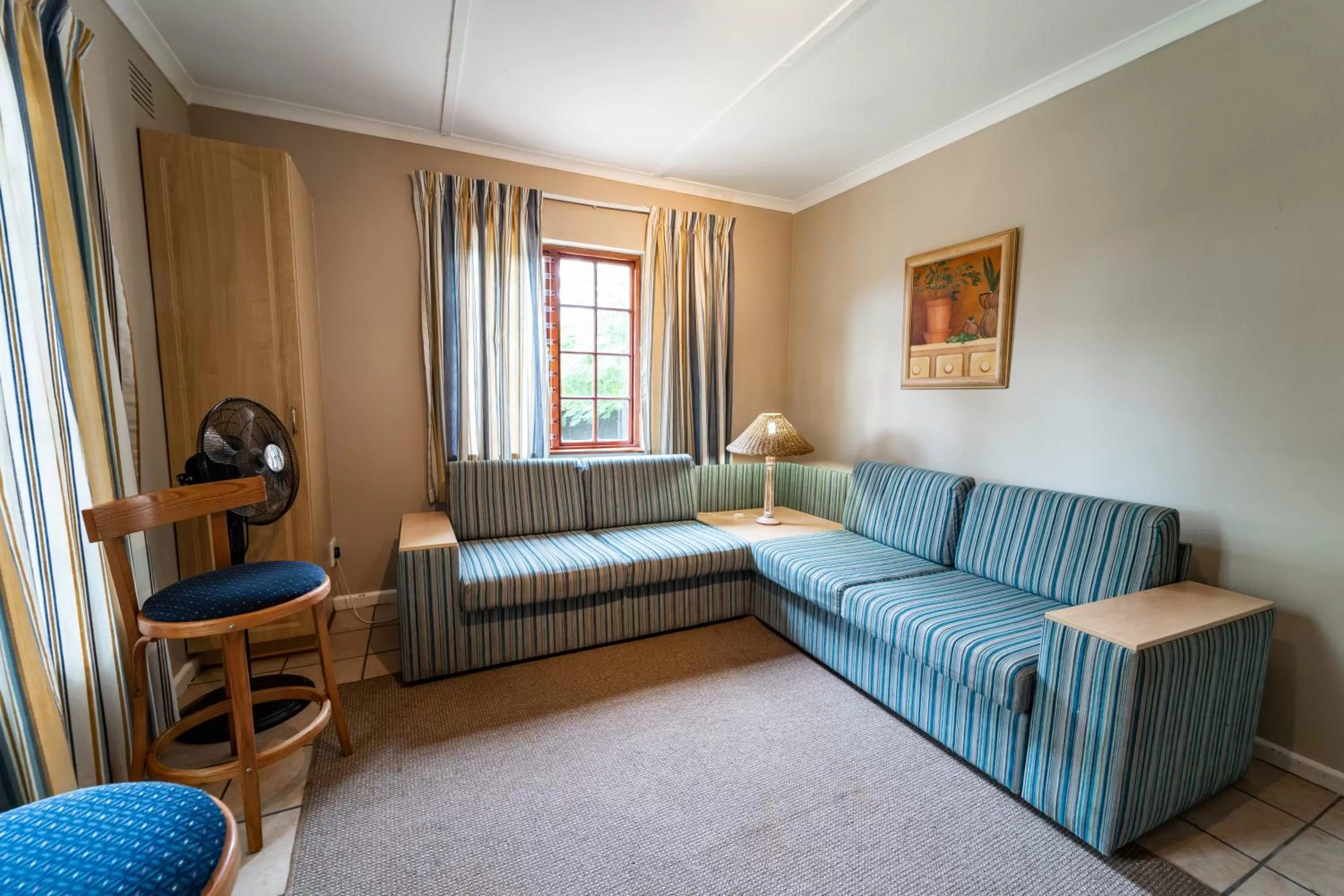 Living room in Gooderson Knysna Chalets