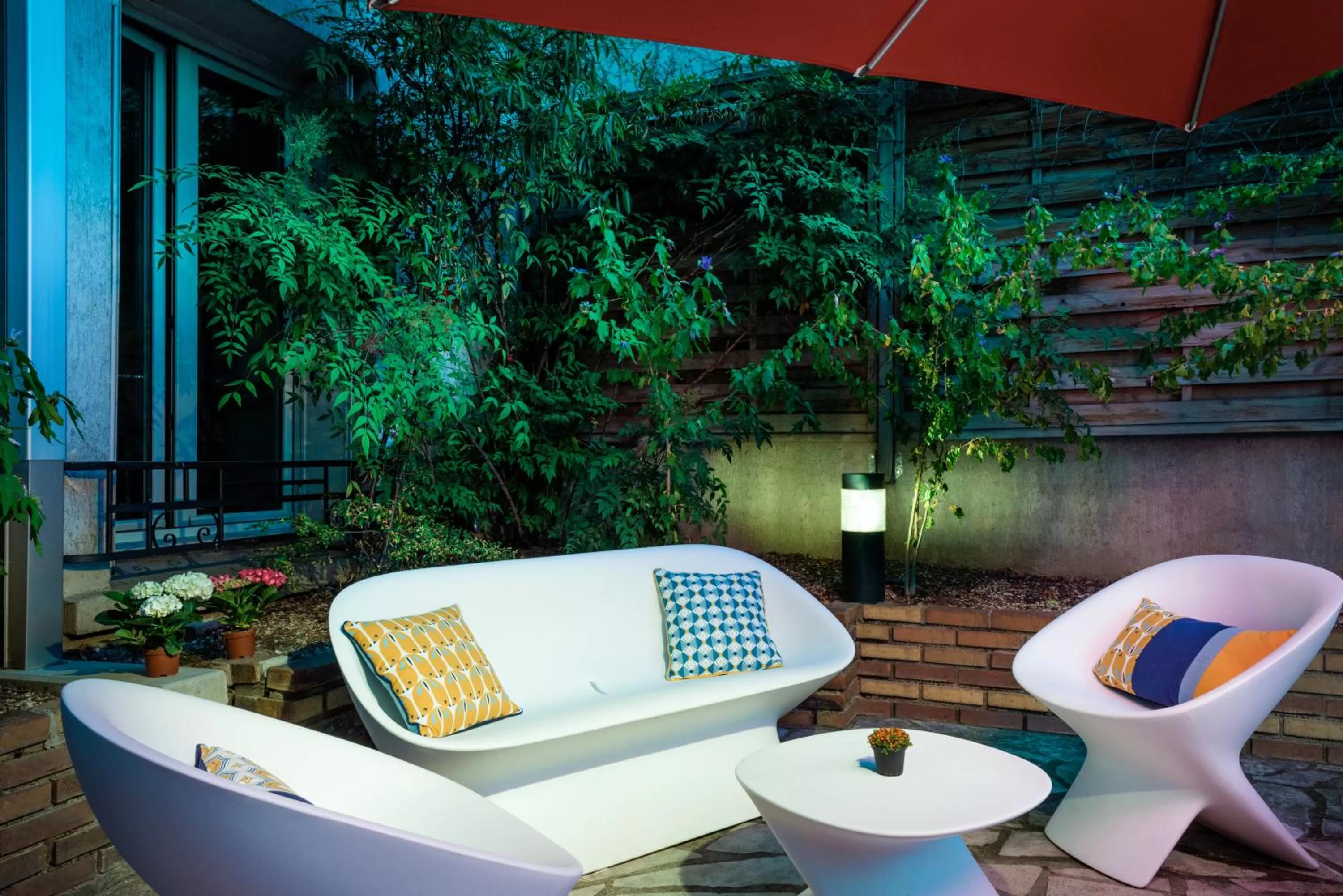 Balcony/Terrace in ibis Styles Asnieres Centre