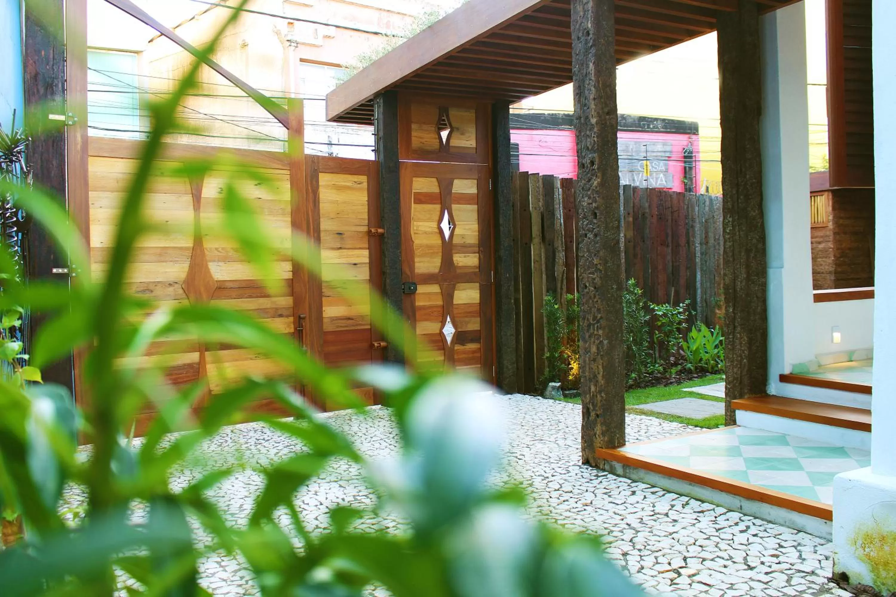 Decorative detail in Green 53 Boutique Hotel