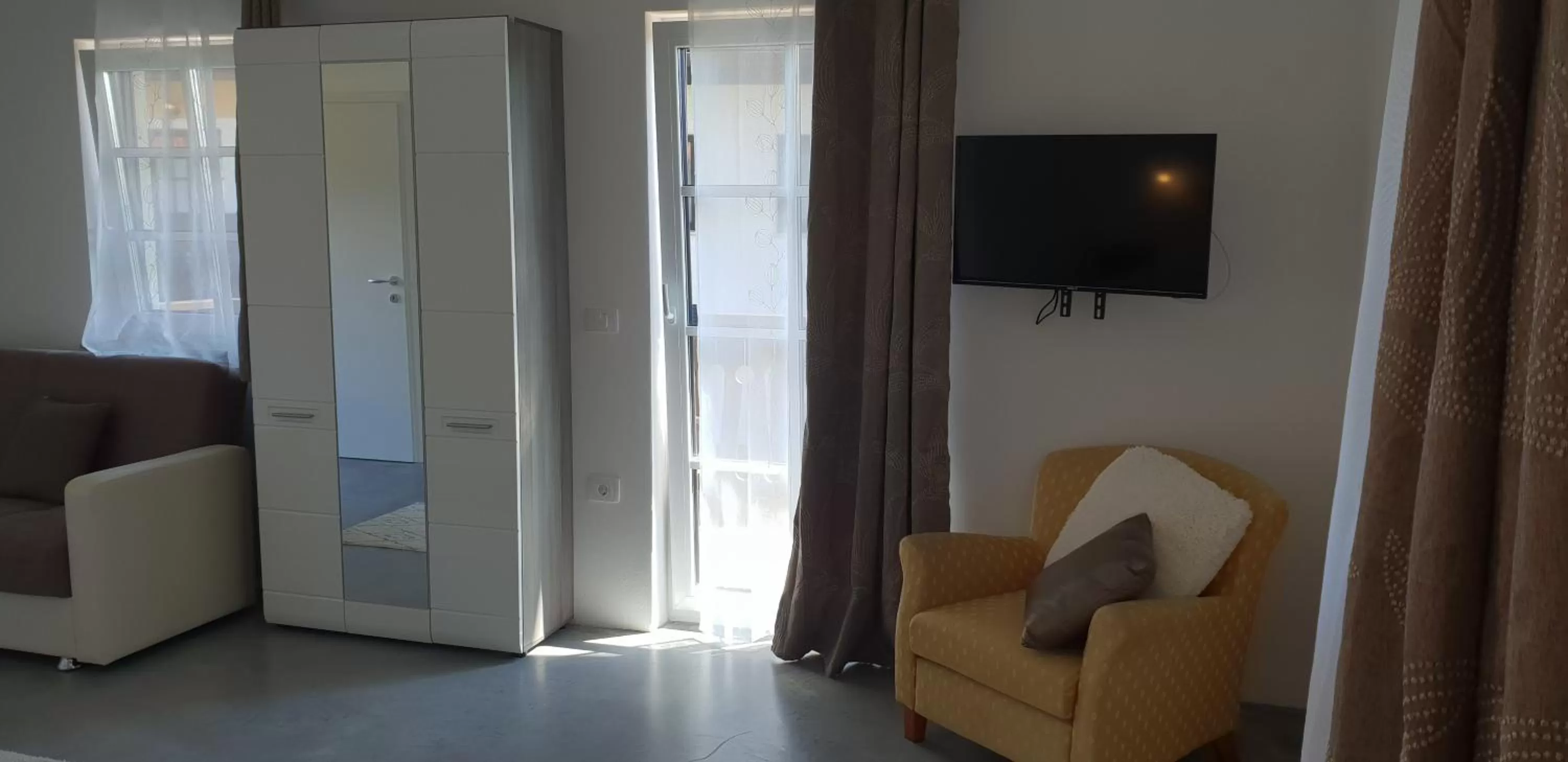 Seating area, TV/Entertainment Center in B&B Vidmar, Lesce-Bled