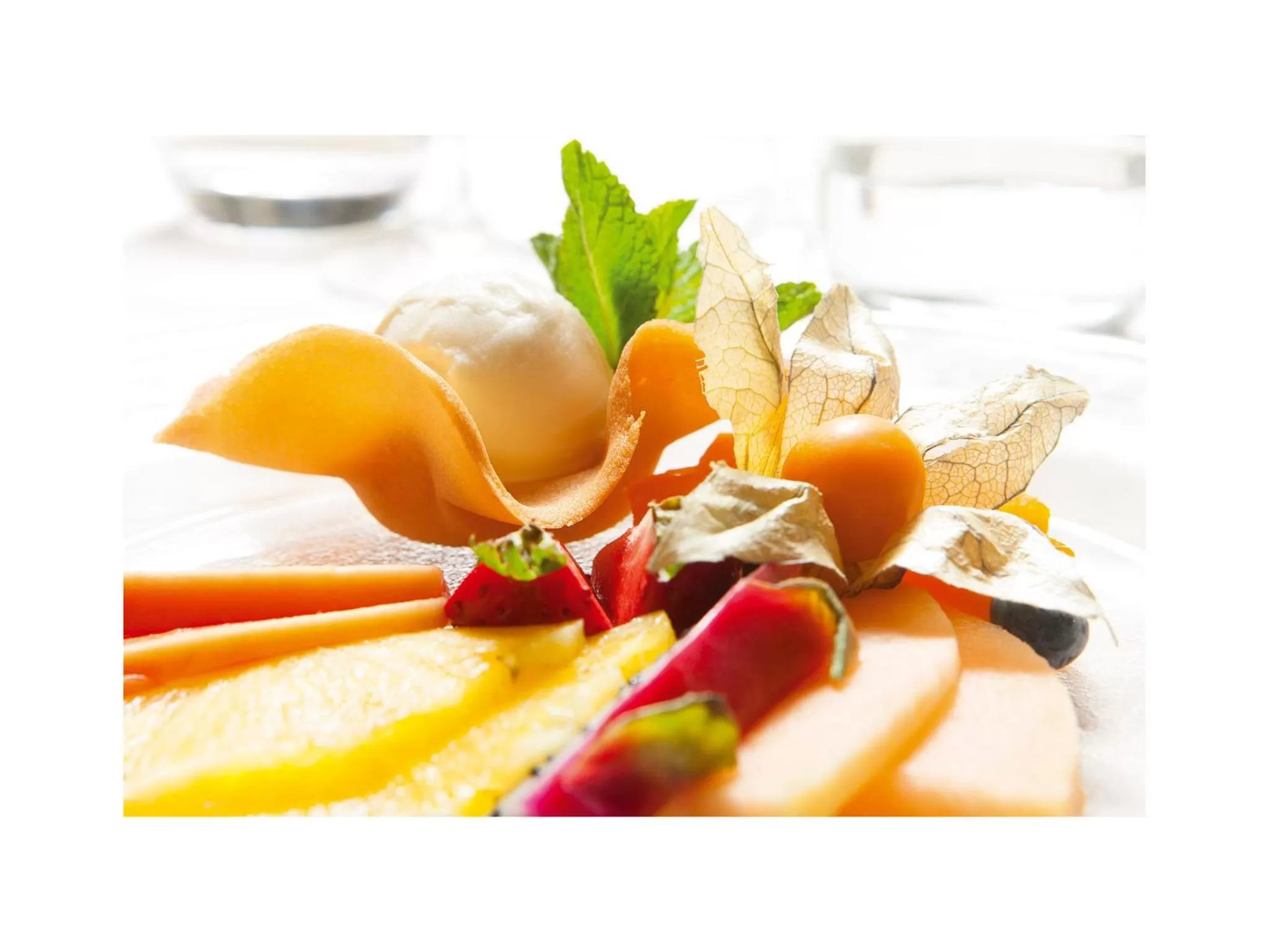 Food and drinks in Hotel Quirinale