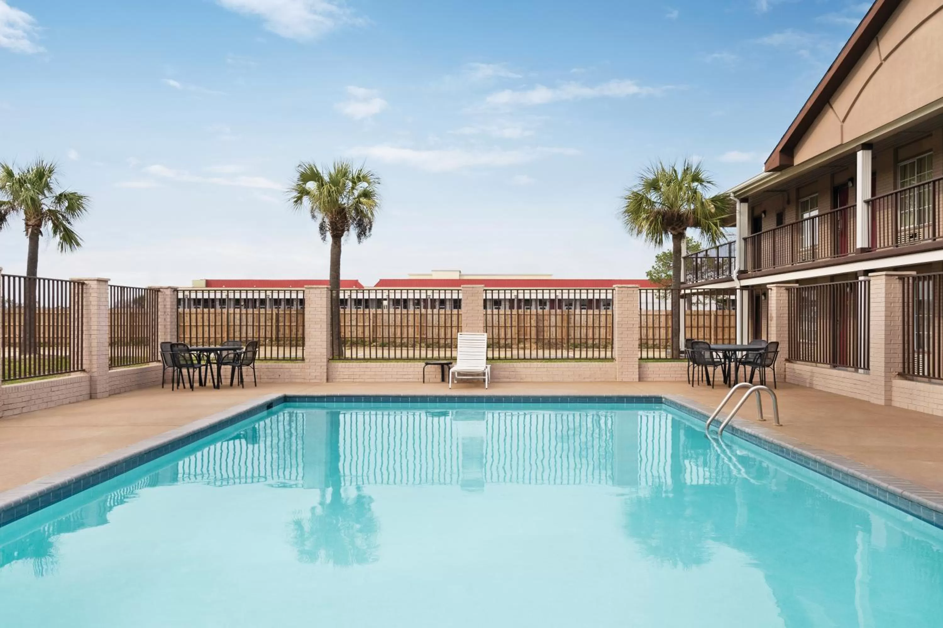 Swimming pool in Super 8 by Wyndham Gulfport Airport NW Near Biloxi