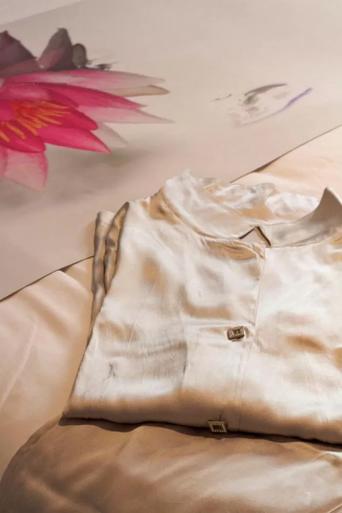 Bed in Logis Hôtel Novalis Quimperlé