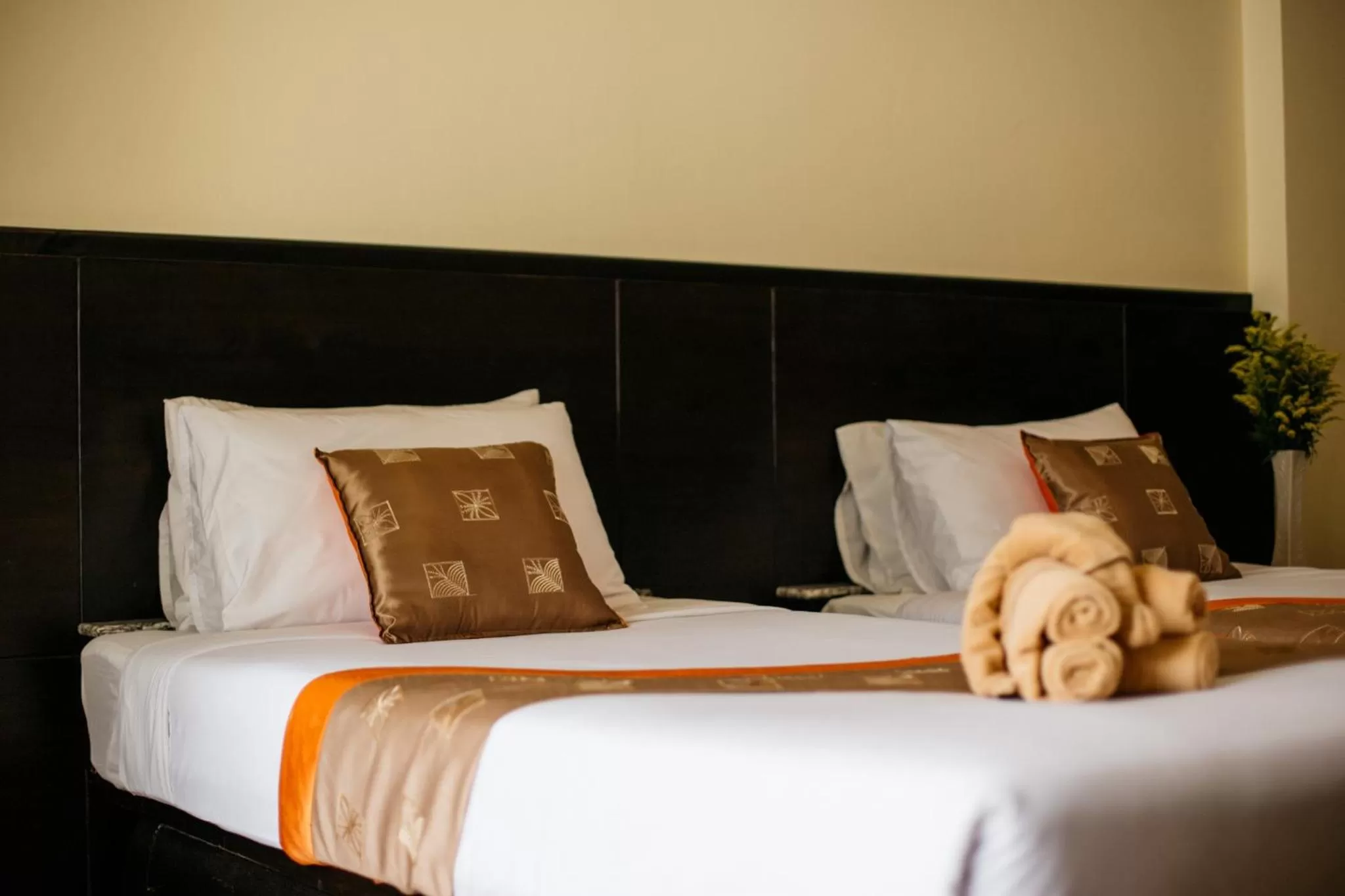 Bed in Diamond Park Inn Chiangrai & Resort