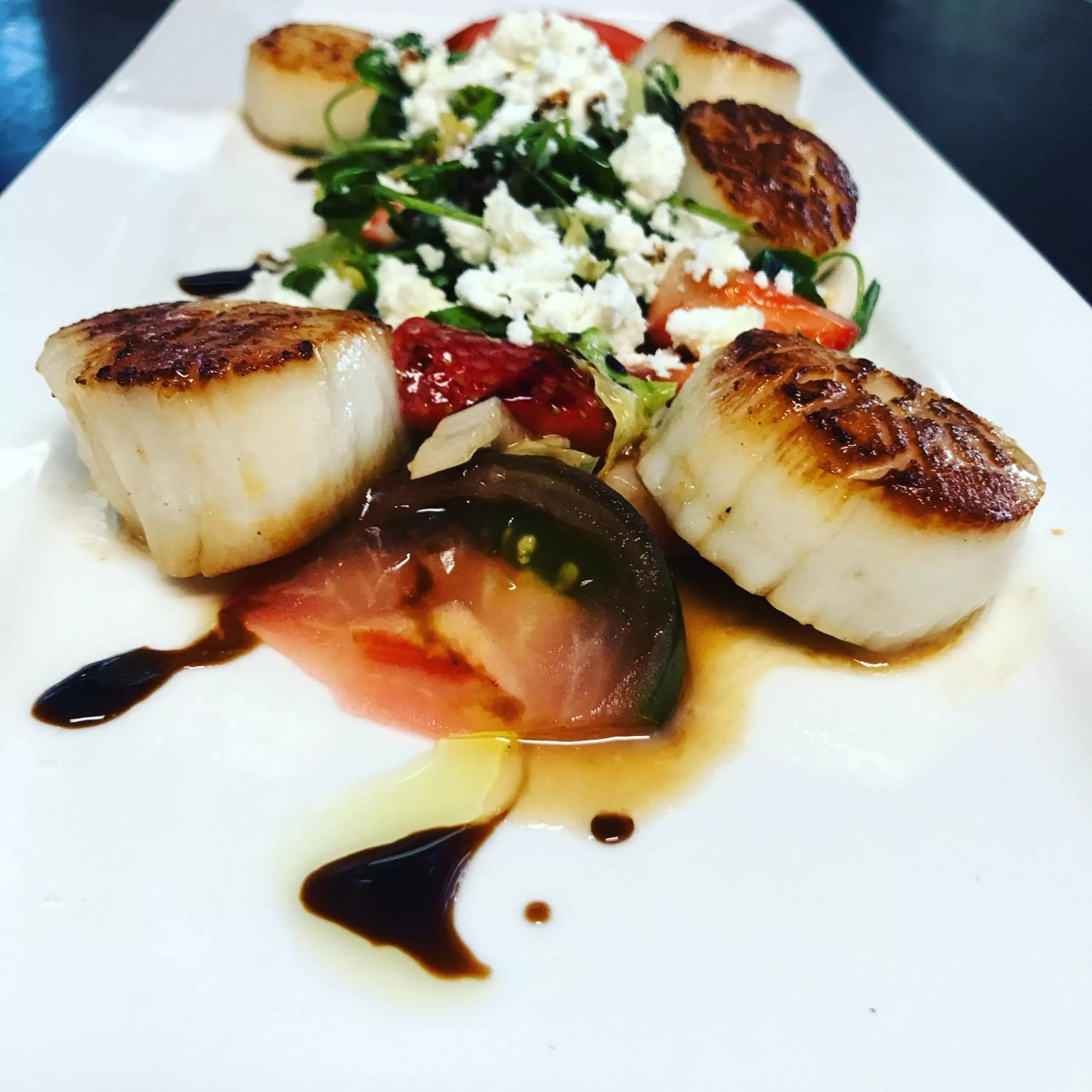 Food close-up in The Kennebunk Inn