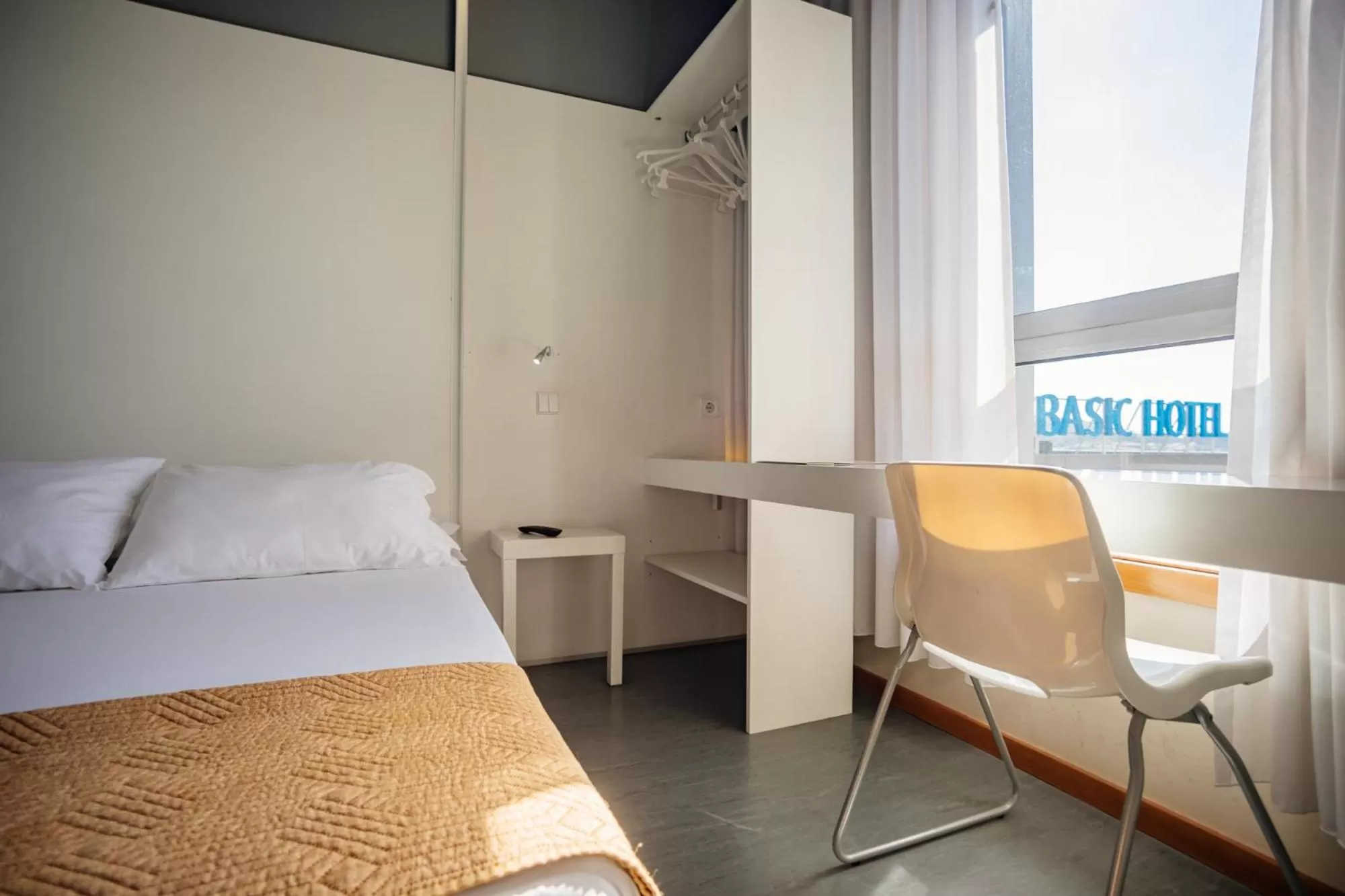 Bedroom, Bed in Basic Braga by Axis