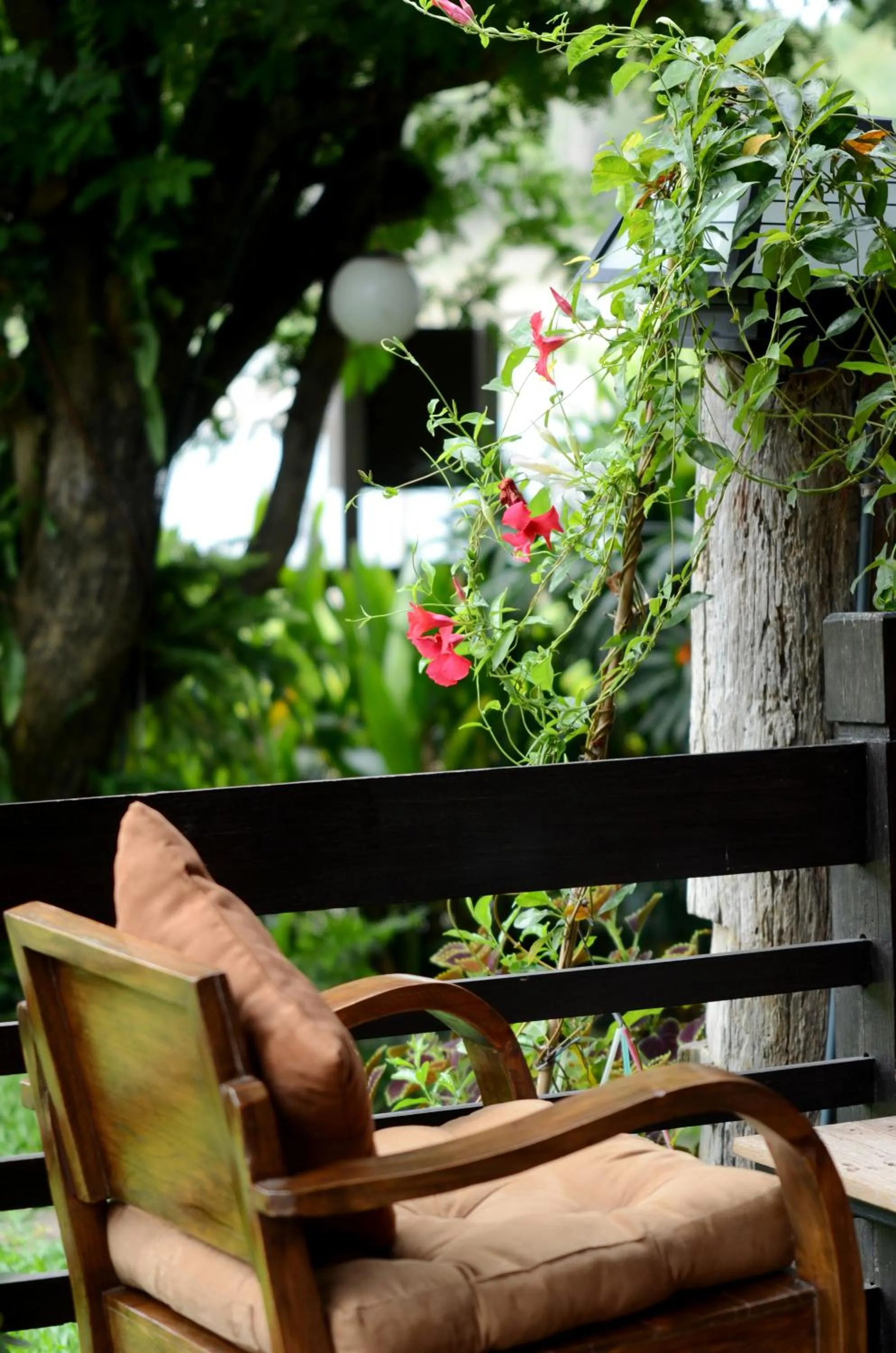 Decorative detail in Kireethara Boutique Resort