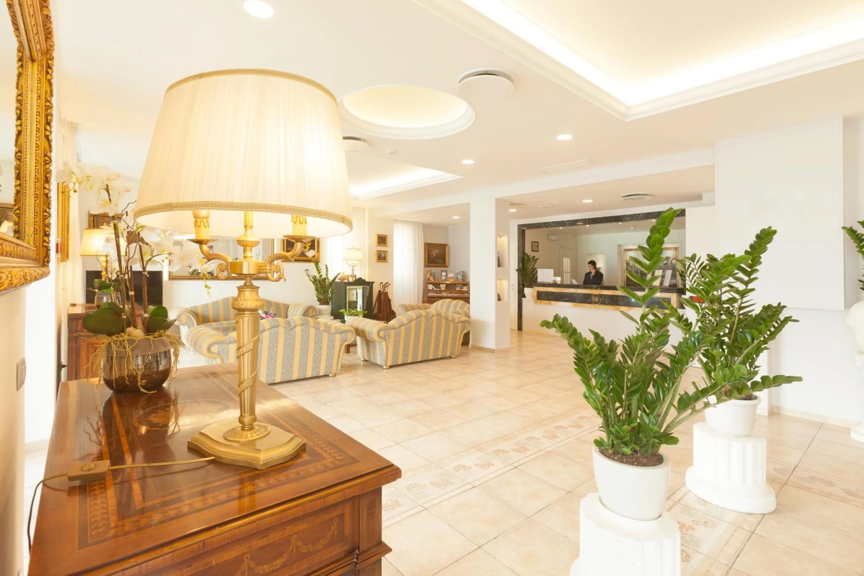 Lobby or reception in Baia D'Argento