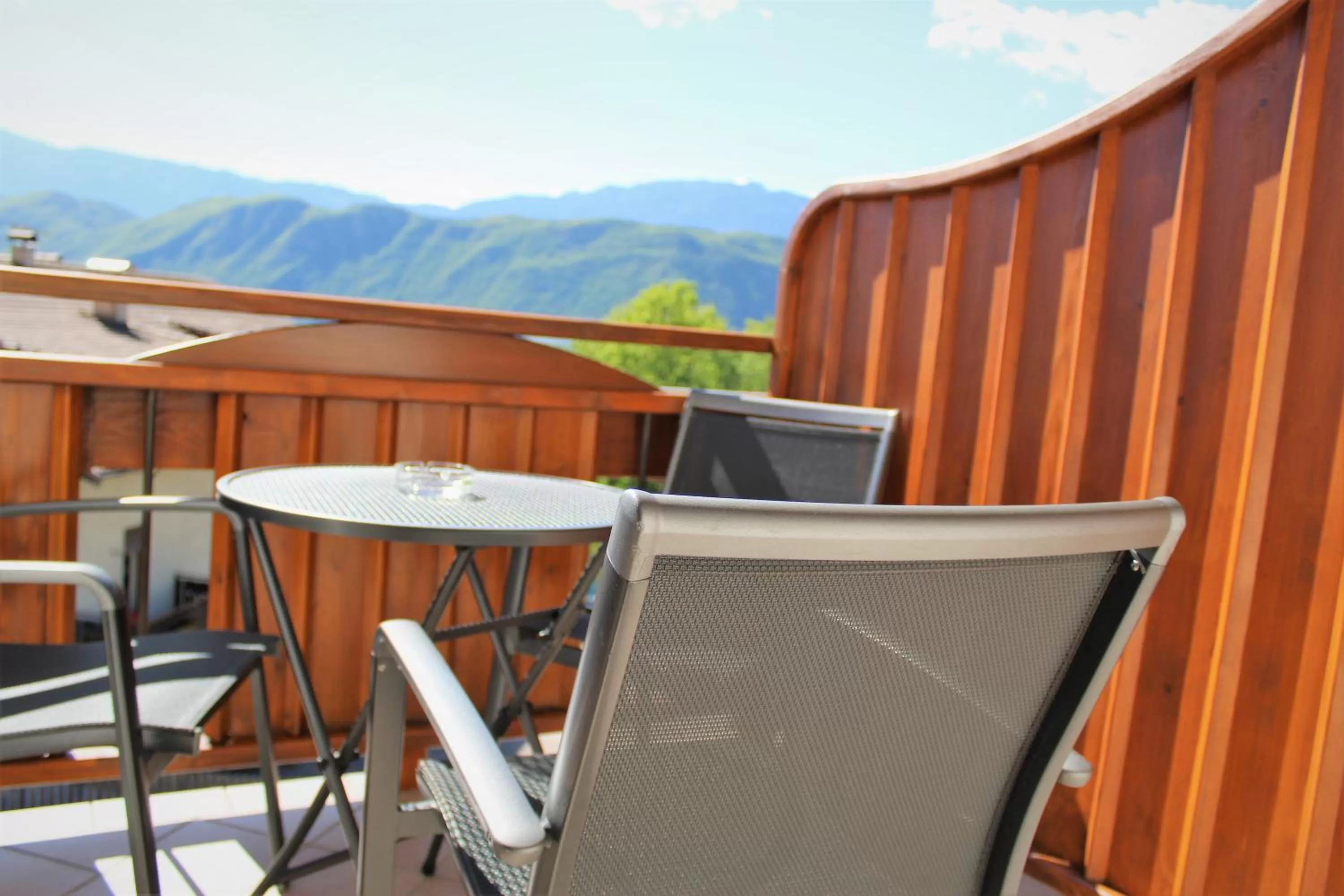 Balcony/Terrace in Gartenresidence Stephanie by Hotel Rotwand