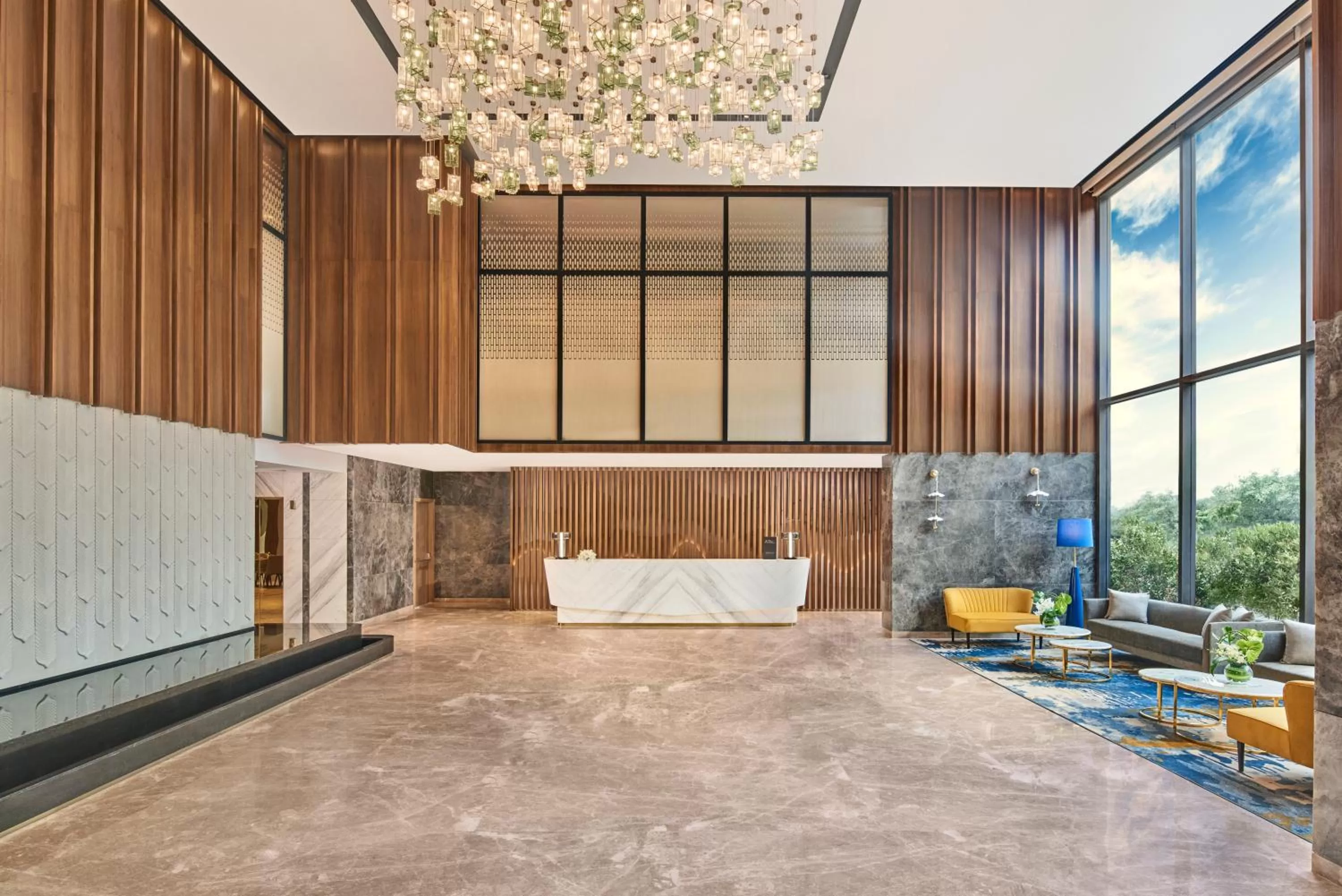 Seating area, Bed in Novotel Mumbai International Airport