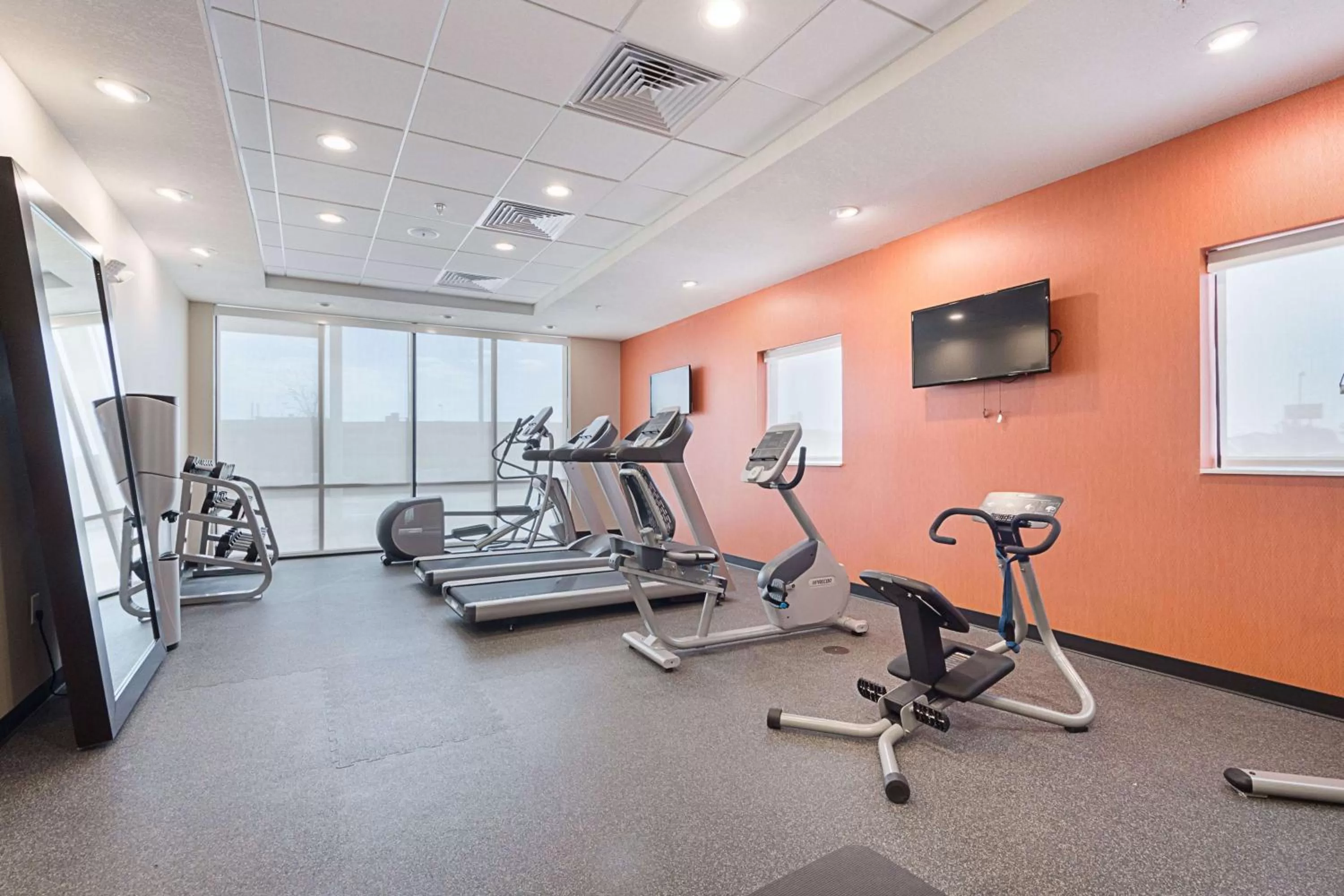 Fitness centre/facilities in Home2 Suites By Hilton Oklahoma City Yukon
