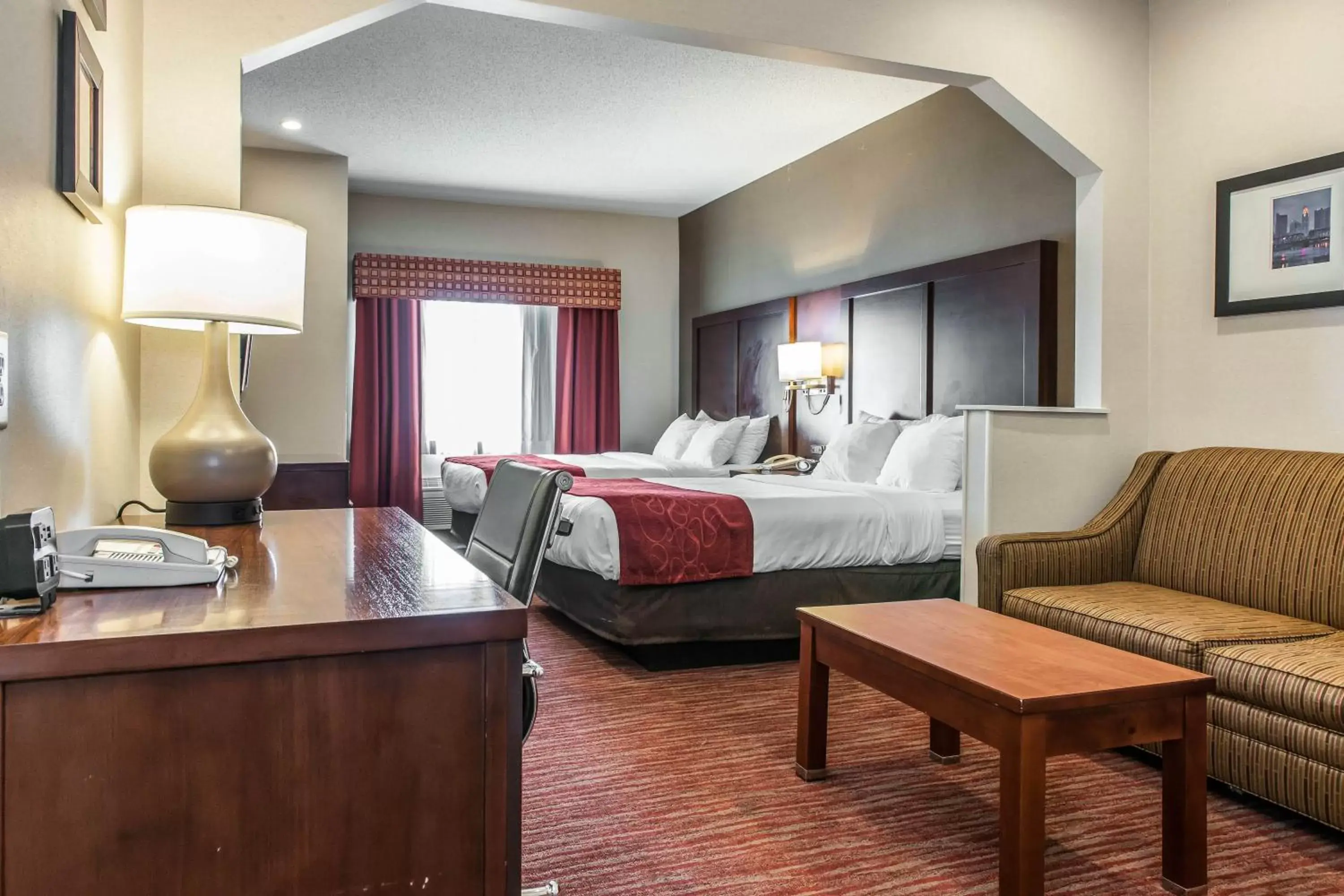 Suite with Two Queen Beds - Accessible/Non-Smoking in Comfort Suites Columbus Expo Center Suite with Two Queen Beds - Accessible/Non-Smoking in Comfort Suites Columbus Expo Center