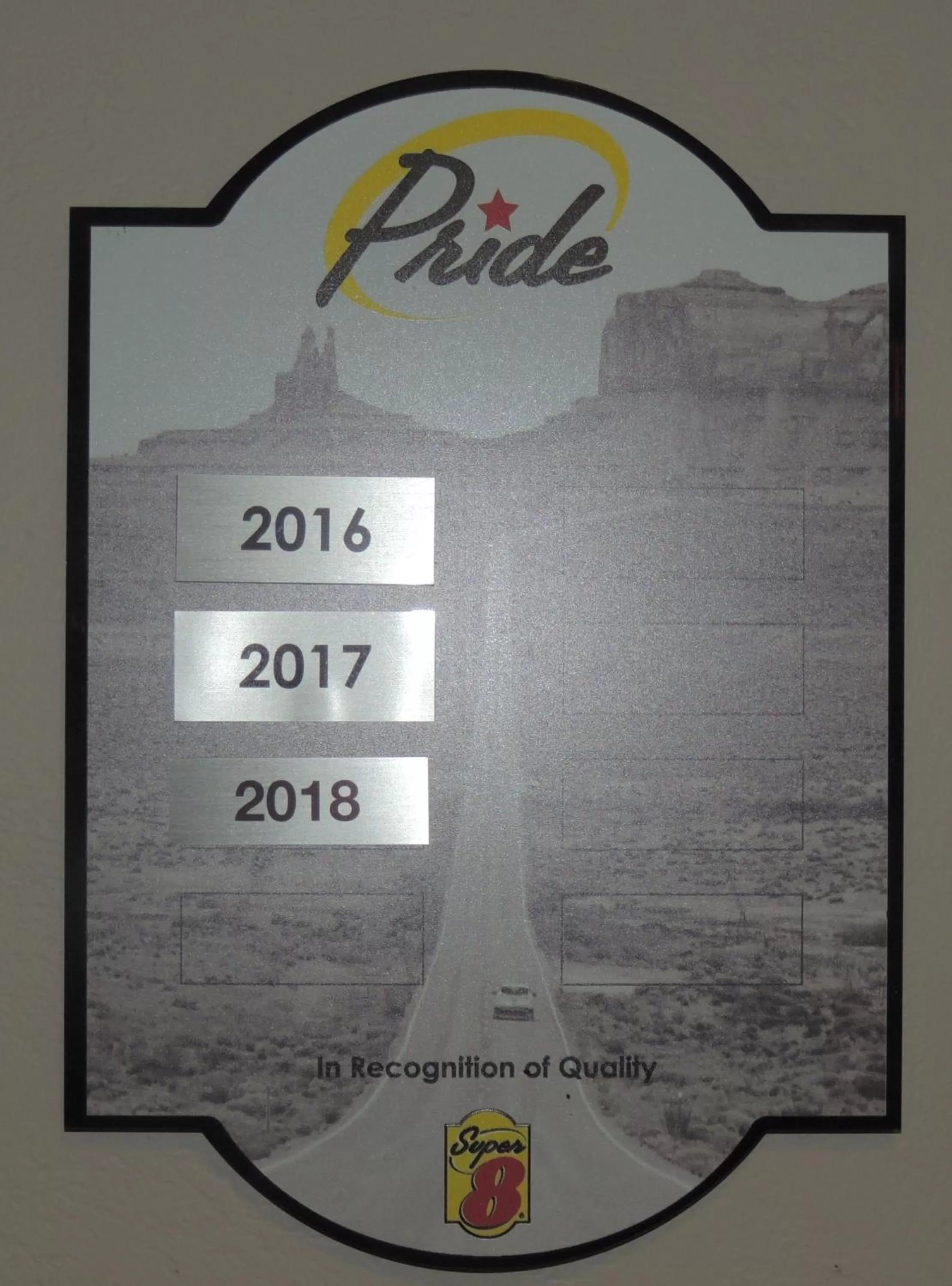 Property logo or sign in Super 8 by Wyndham Mifflinville Near Bloomsburg